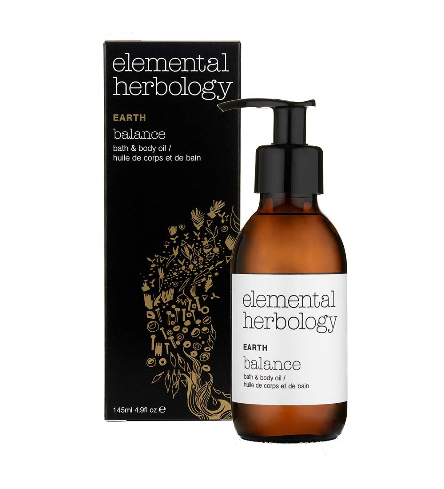 Buy Earth Balance Bath and Body Oil 145ml - Nourishing Natural Skincare for All Skin Types | International Shipping Available - Buy Online on GoSupps.com