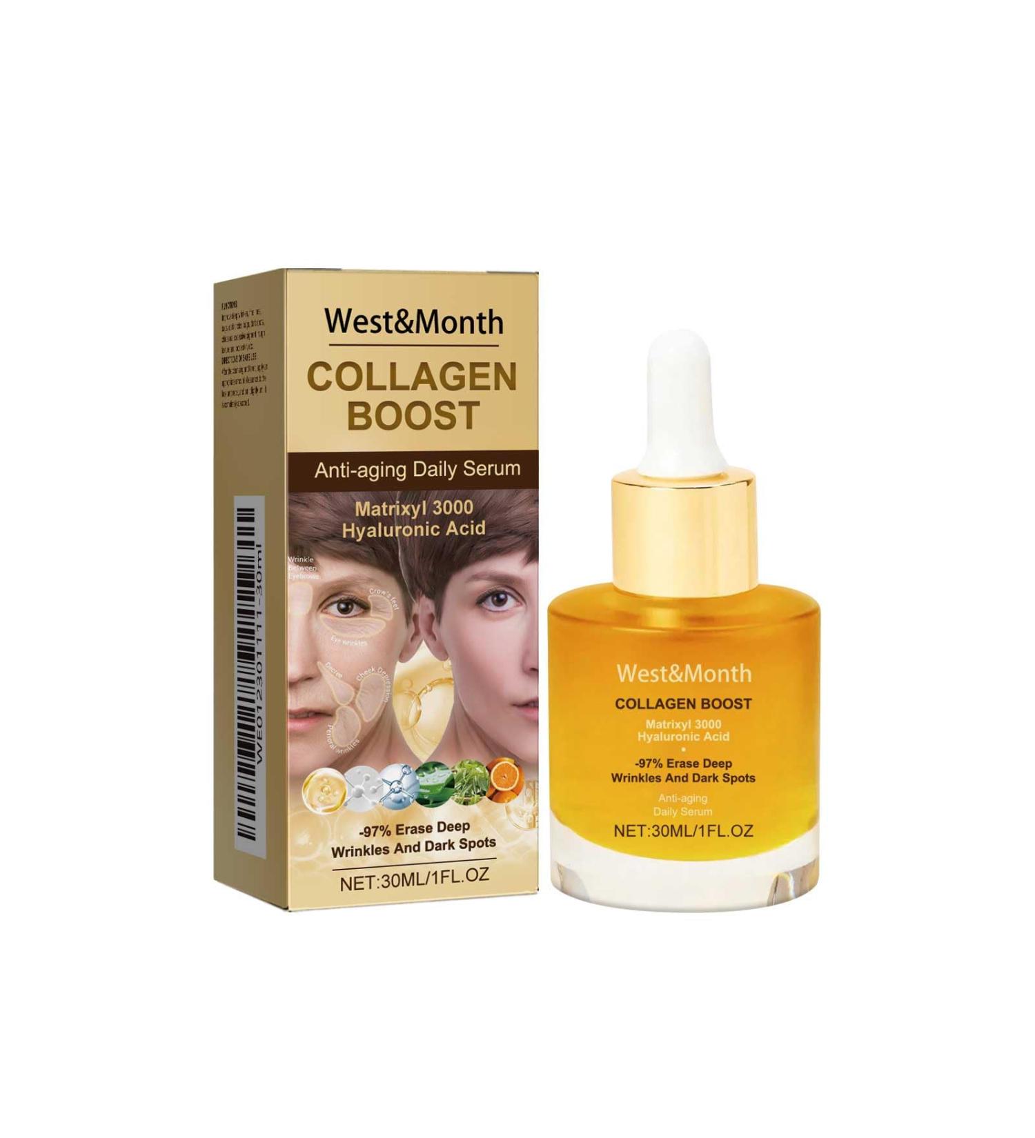 OLLZPJFPK Collagen Rejuvenating Essence Hydrates Moisturizes Repairs Skin Reduces Fine Lines - Buy Online on GoSupps.com