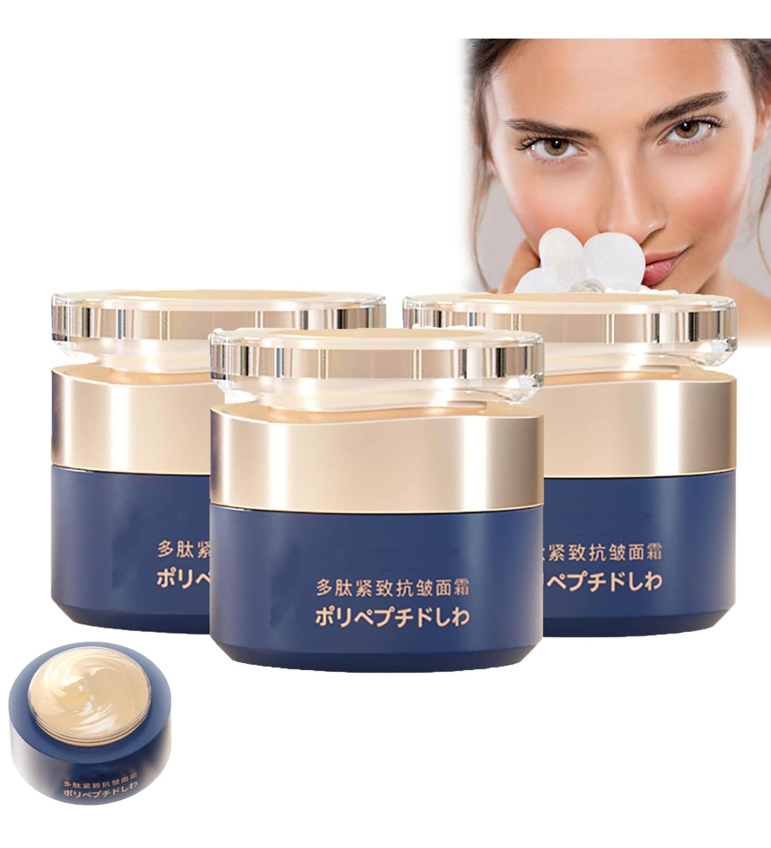  Generisch Qingling Set of 3 Japanese Anti-Wrinkle Creams Qingling Anti-Wrinkle Cream with Japanese Moisturizing Polypeptide Qingling Anti-Wrinkle Face Cream - Buy Online on GoSupps.com