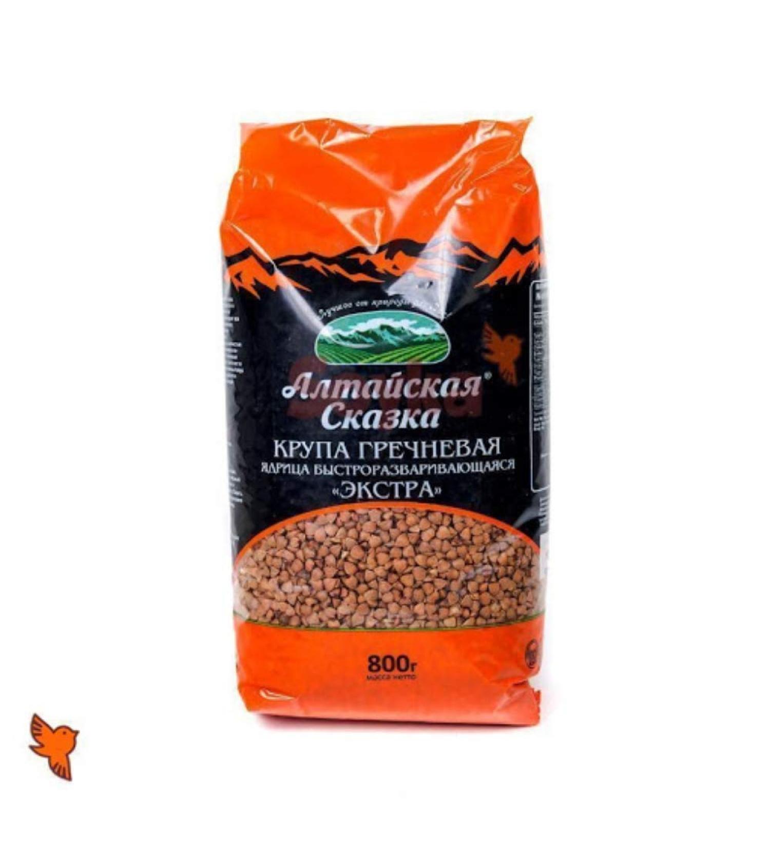 Altayskaya Skazka Buckwheat Extra 800g - Premium Quality 1.76 Pound - Buy Online on GoSupps.com