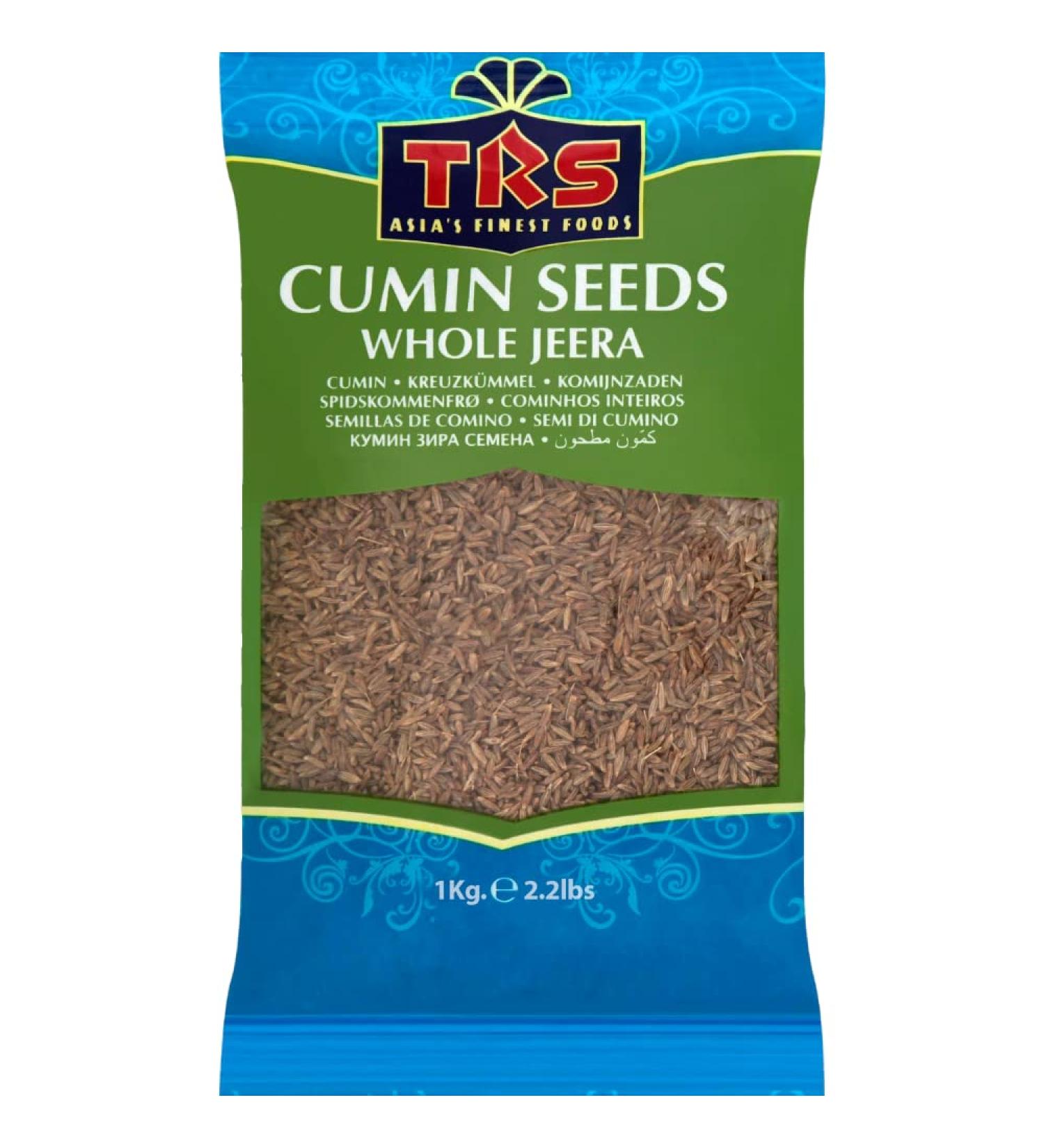 TRS Whole Jeera/Cumin Seeds 1 kg - Buy Online on GoSupps.com