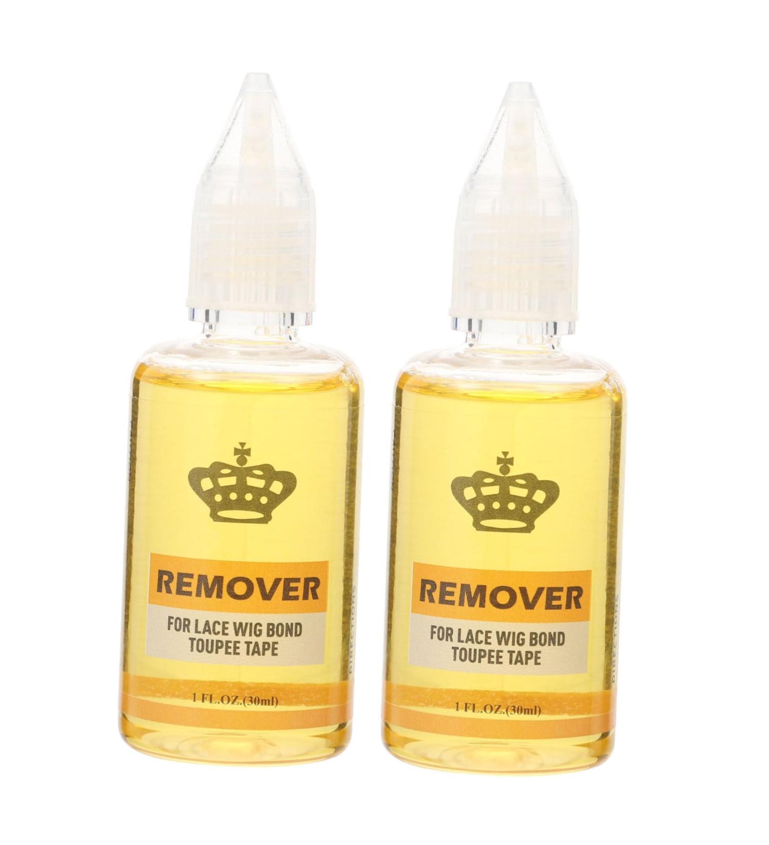 Housoutil 2 Hair Extension Glue Remover Lace Wig 30ml Remover Wig Adhesive Glue Remover Hair Bonding Remover Bonding Glue Remover Adhesive Remover Hair Remover The Cross Plastic - Buy Online on GoSupps.com