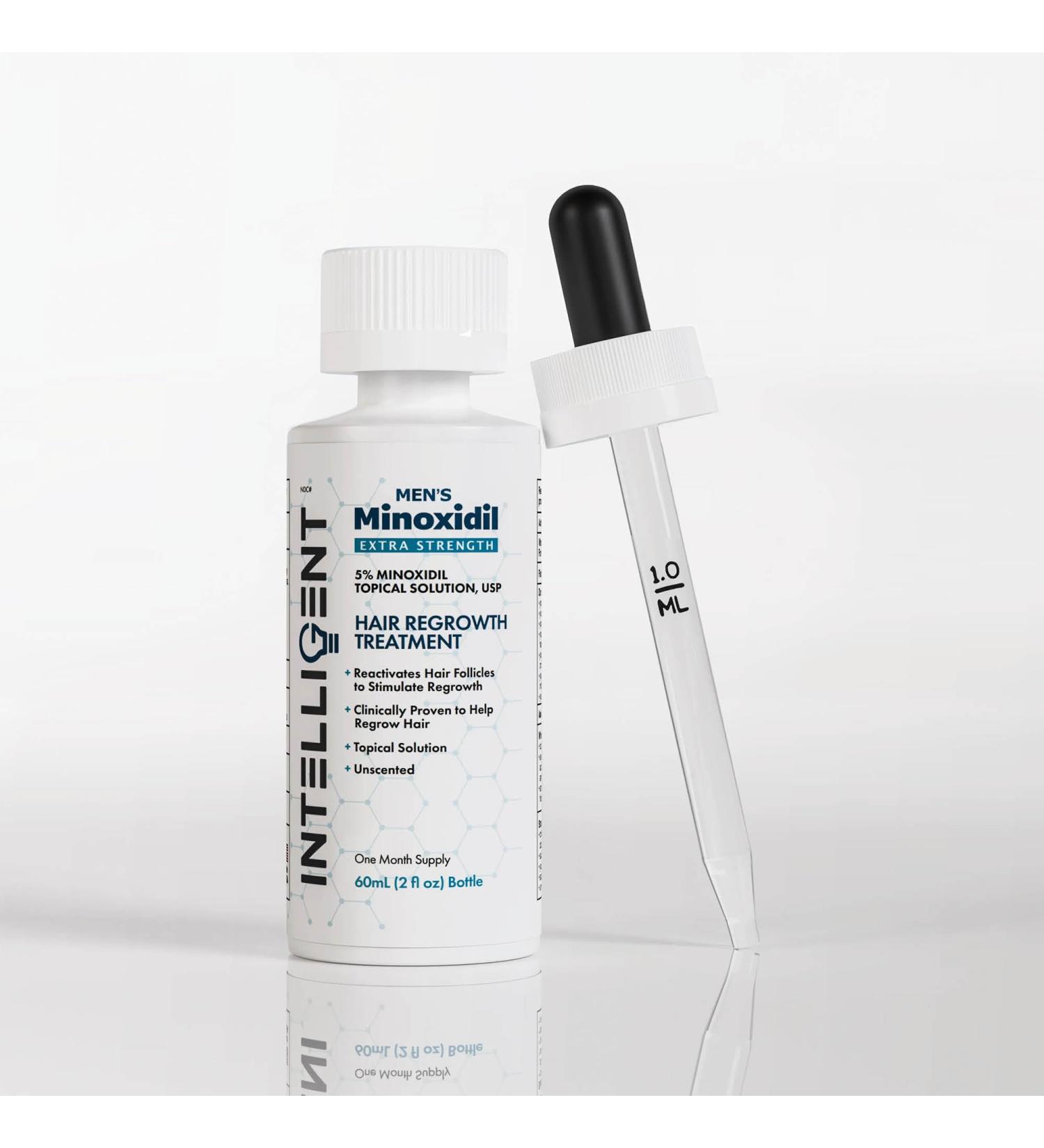 Buy Intelligent Minoxidil 5% | Fast-Drying No-Grease Hair Regrowth Treatment for Men | 2 fl oz - International Shipping Available - Buy Online on GoSupps.com