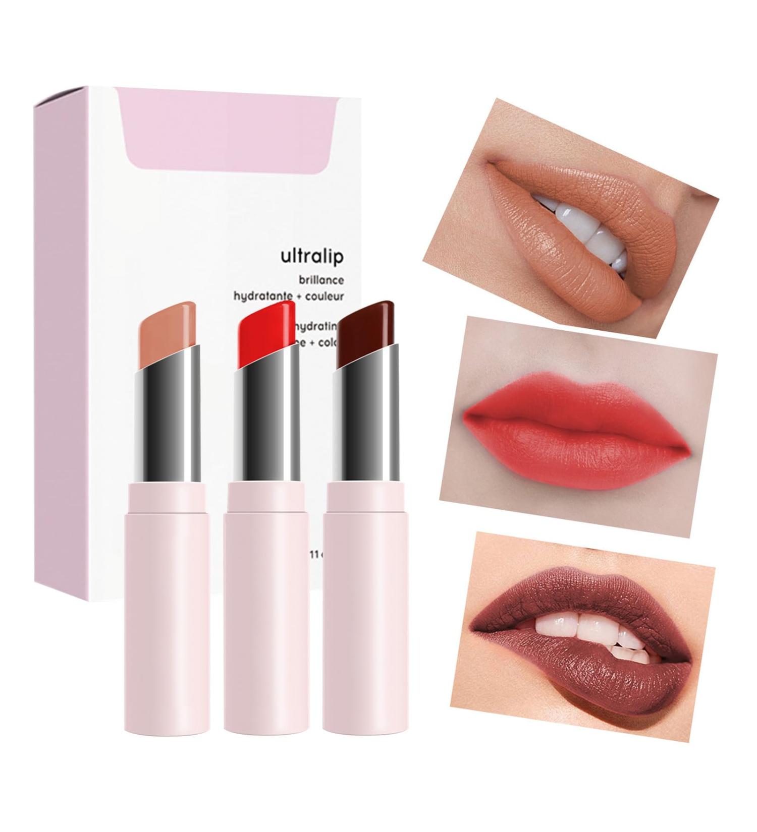  SOYDAN Nourishing Lip Balm - Pack of 3 lip balms with a long-lasting moisturizing satin finish | Makeup supplies for home meetings work shopping etc. - Buy Online on GoSupps.com