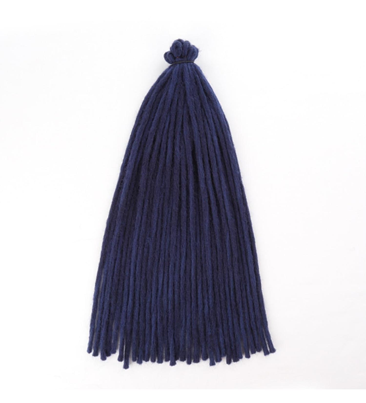 Dreadlock Extenisons Handmade Synthetic Dreadlocks Short Dreadlock Wig Curly Dreadlocks Synthetic Braiding Hair Extension Masquerade Costume (Color : H) - Buy Online on GoSupps.com