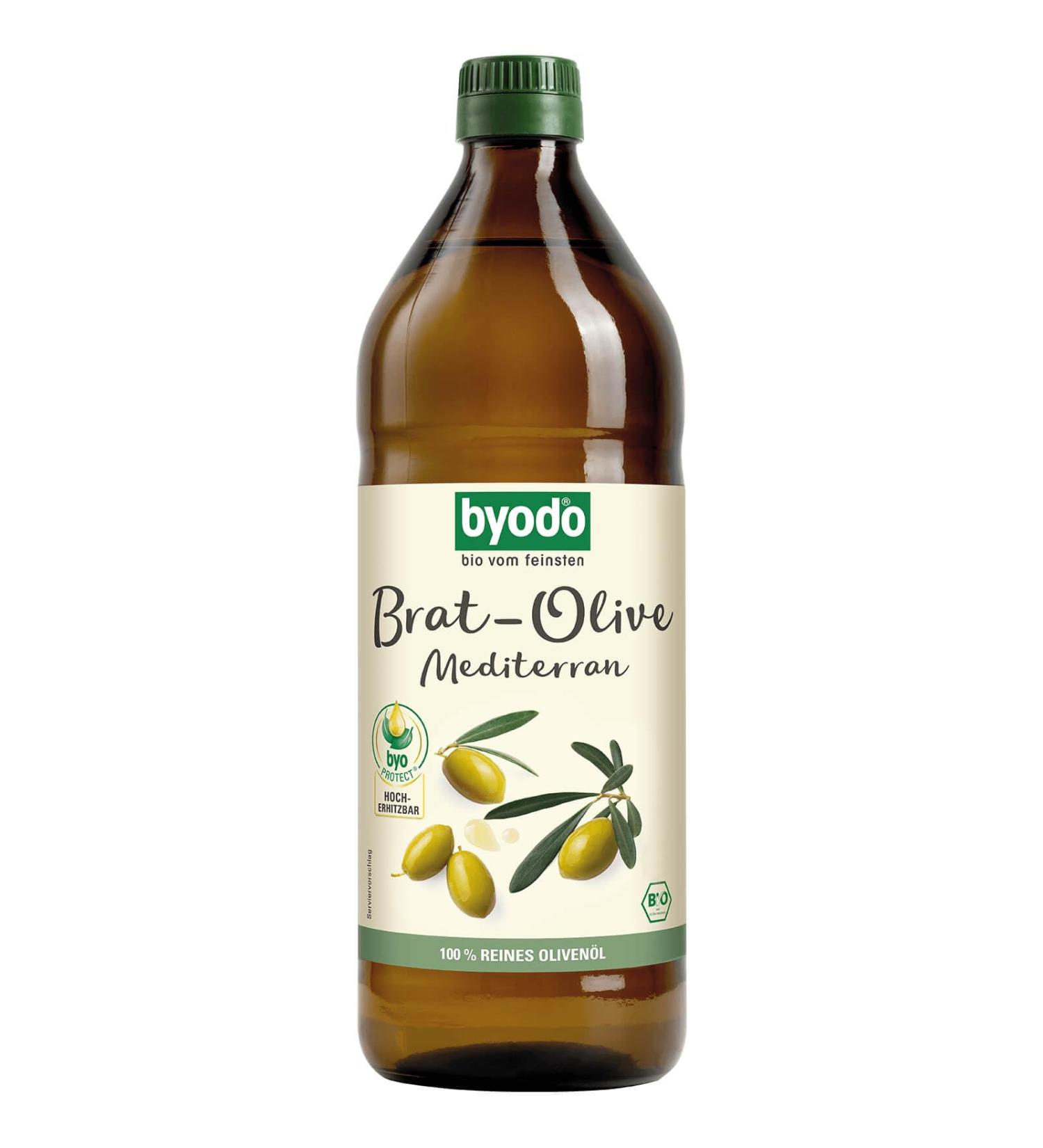  ByoDo Byodo Brat-Olive Organic Mediterranean Oil 6 x 750 ml - Buy Online on GoSupps.com