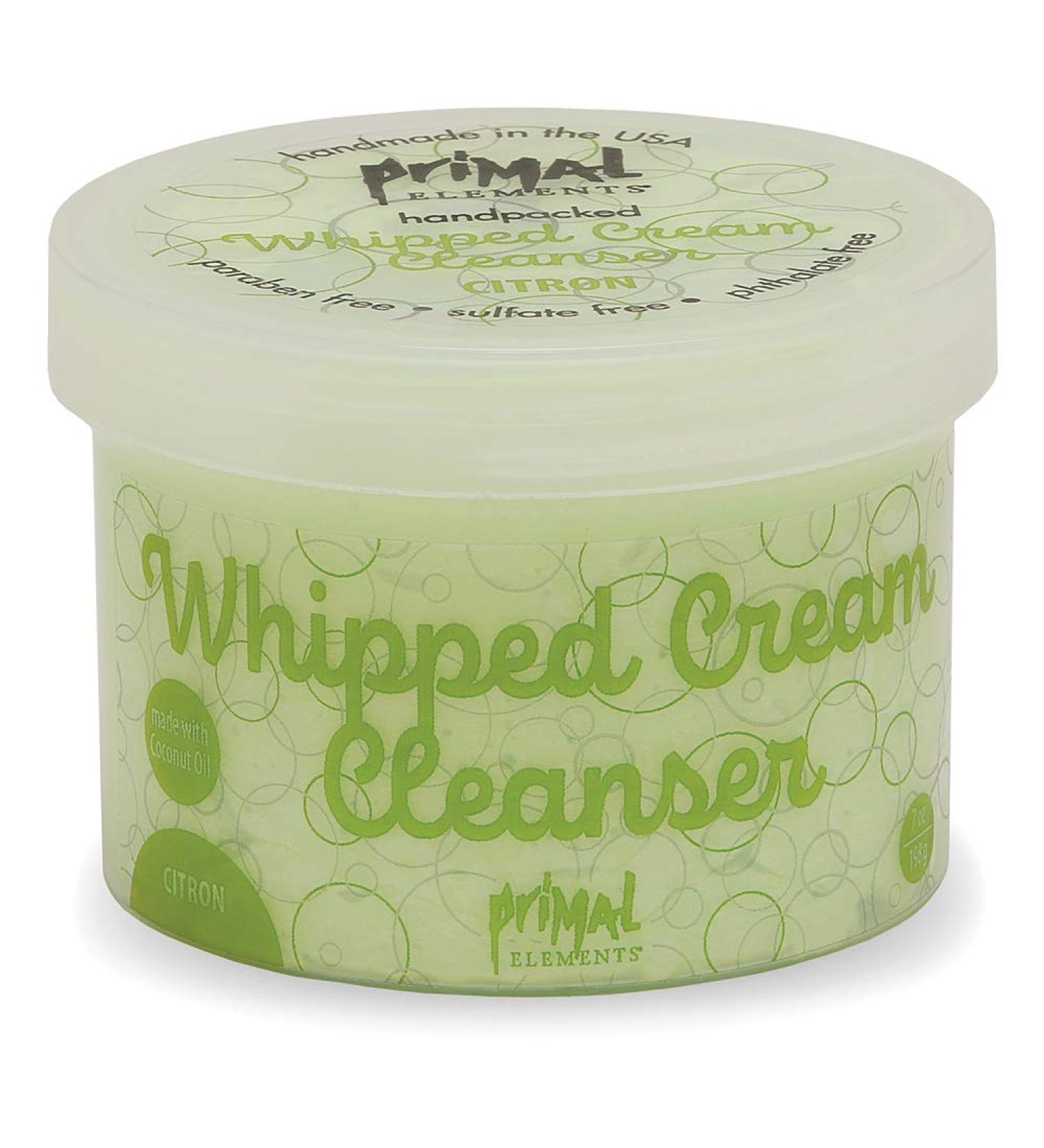 Primal Elements Citron Whipped Cream Cleanser 7 Ounce