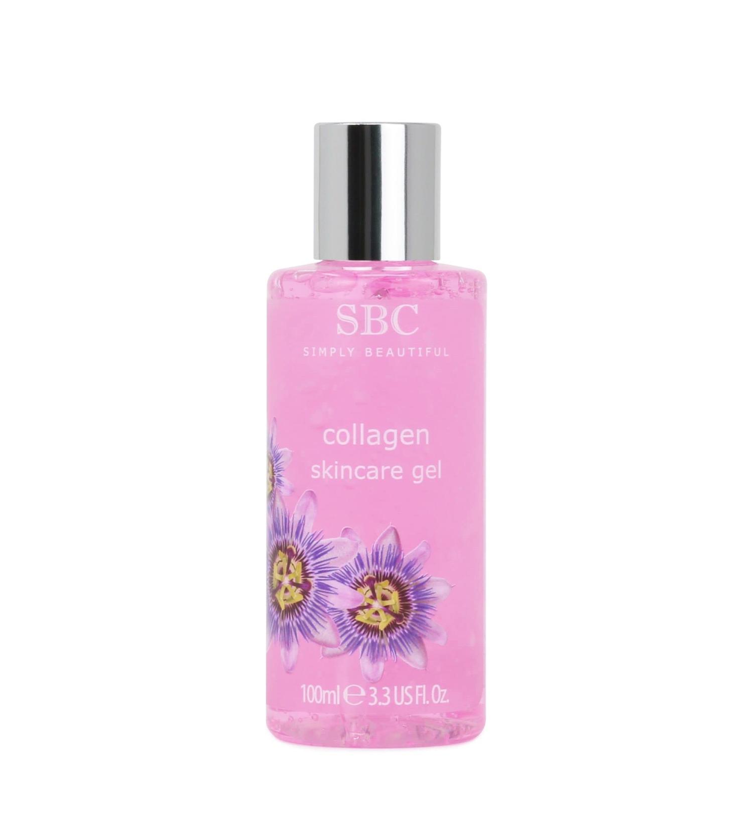 SBC Skincare Hydra-Collagen Moisturising Gel - 100ml | Anti-Ageing Collagen Face & Body Gel | Oil-Free Lightweight Moisturiser | Collagen Skincare Lotion - Buy Online on GoSupps.com