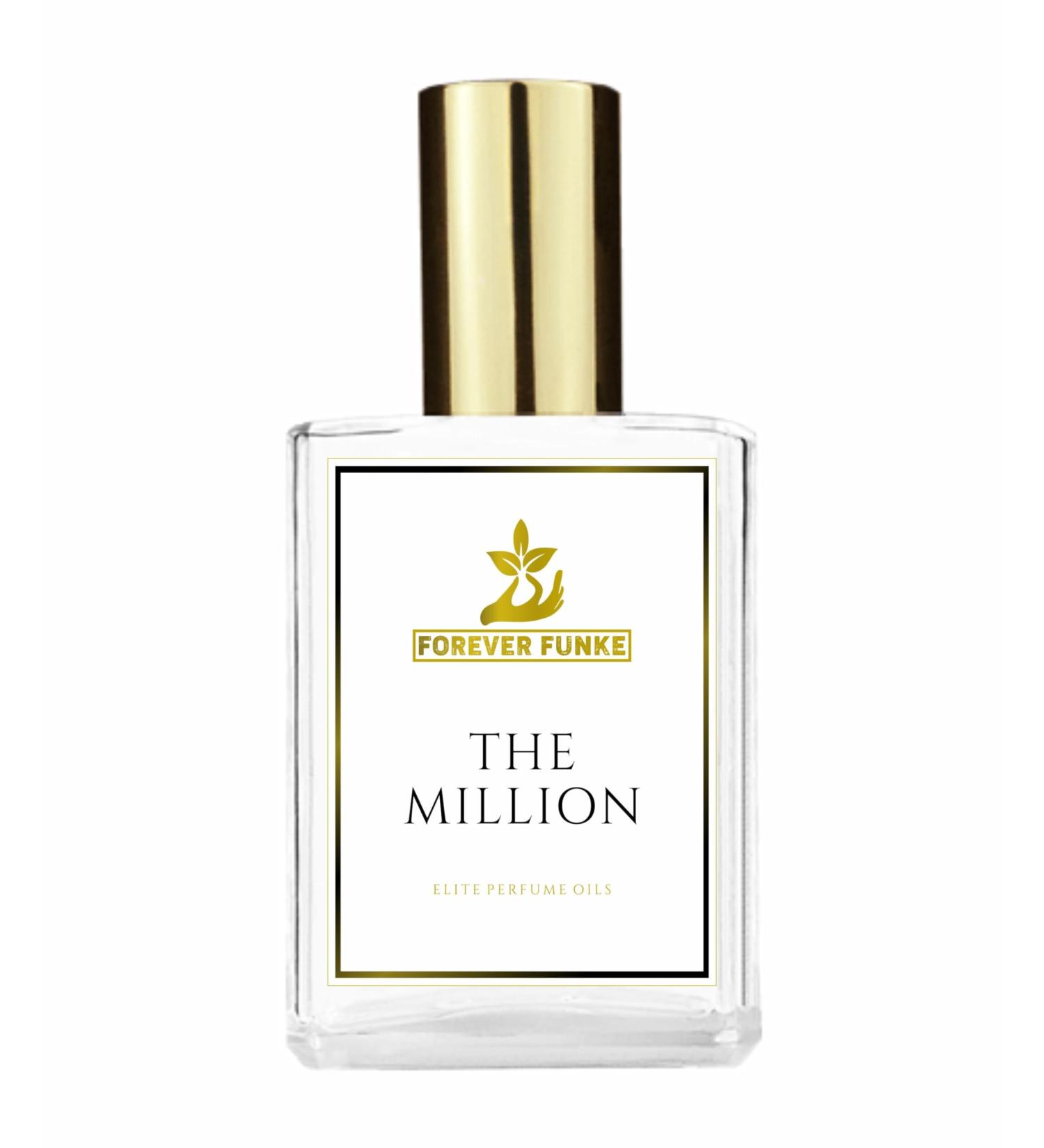 Forever Funke Perfume Impressions Replica Version Fragrance Dupes Concentrated Long Lasting Refillable Bottle (100ml/3.4 Fl Oz P.R 1 MILLION IMPRESSION) 3.4 Fl Oz (Pack of 1) P.R 1 MILLION IMPRESSION