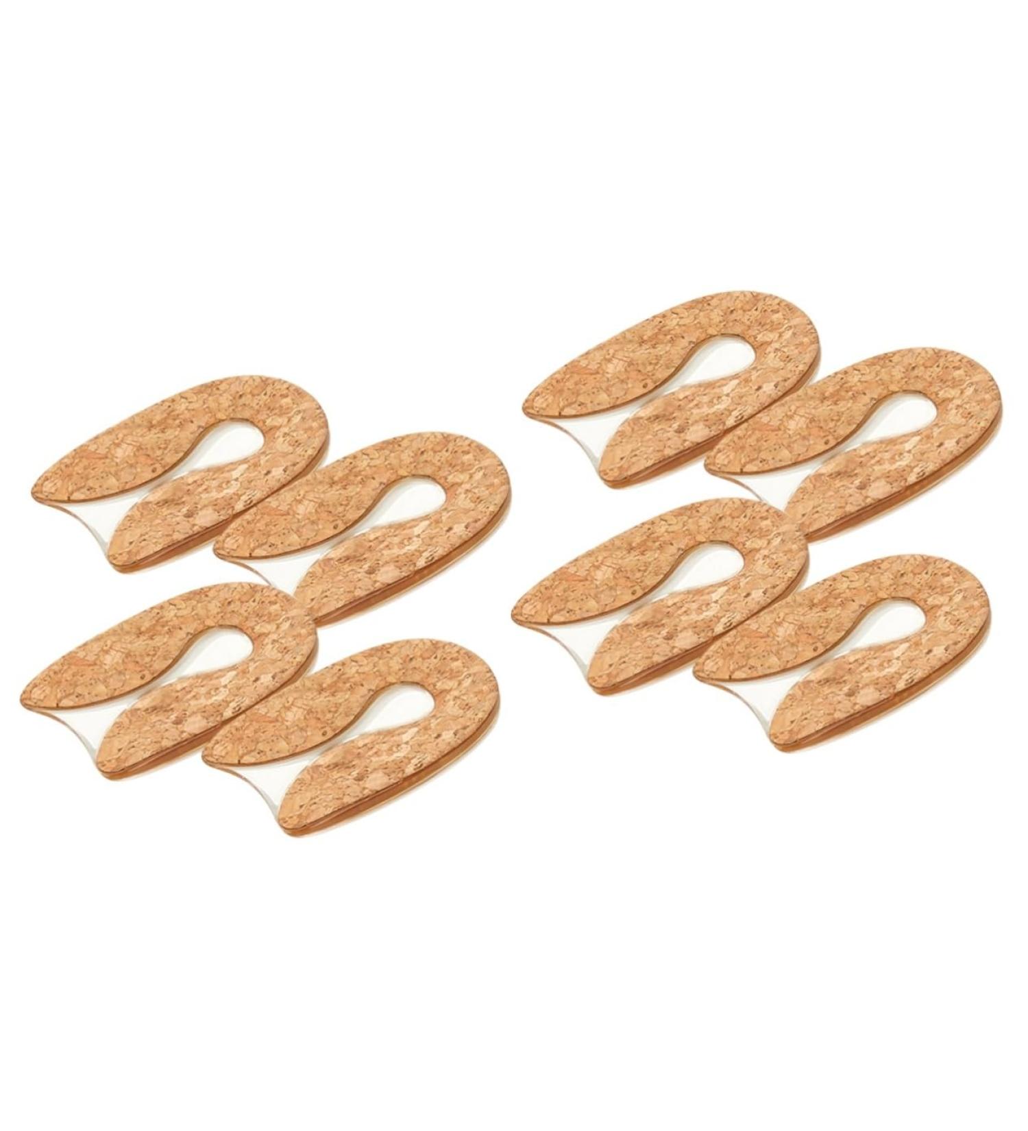 4 Pairs Transparent Silicone Heel Pads - Reusable Height Increasing Heel Covers & Cushions for Ultimate Comfort - Shoe Accessories & Protectors - Buy Online on GoSupps.com