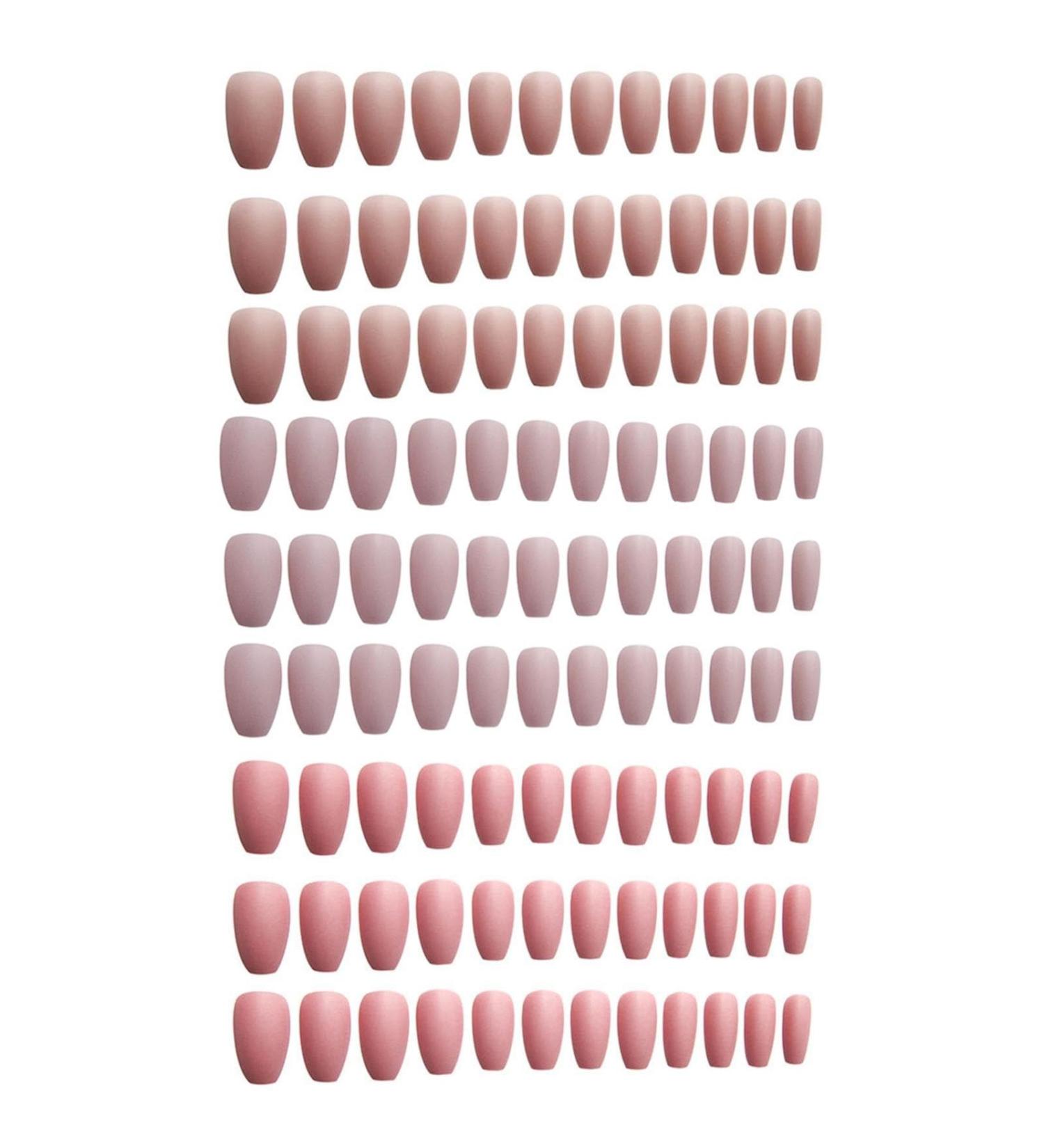 #3 3 Boxes Of Each 24 Pieces Semi Cured Gel Nail Strips Works With Any Nail Lamps Salon Quality Long Lasting Easy To Apply (Pink One Size) 1 count (Pack of 1) Pink - Buy Online on GoSupps.com