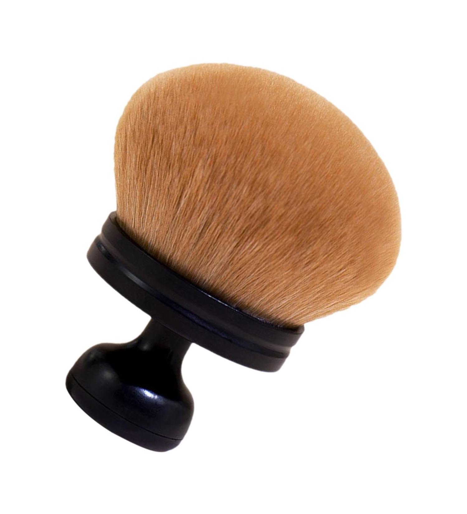 Powder Brush for Pressed Powder Powder Bronzer Brush Makeup Brush | Setting Powder Brush Face Brushes Makeup Mushroom Head Brush for Setting Loose & Pressed Powder black - Buy Online on GoSupps.com