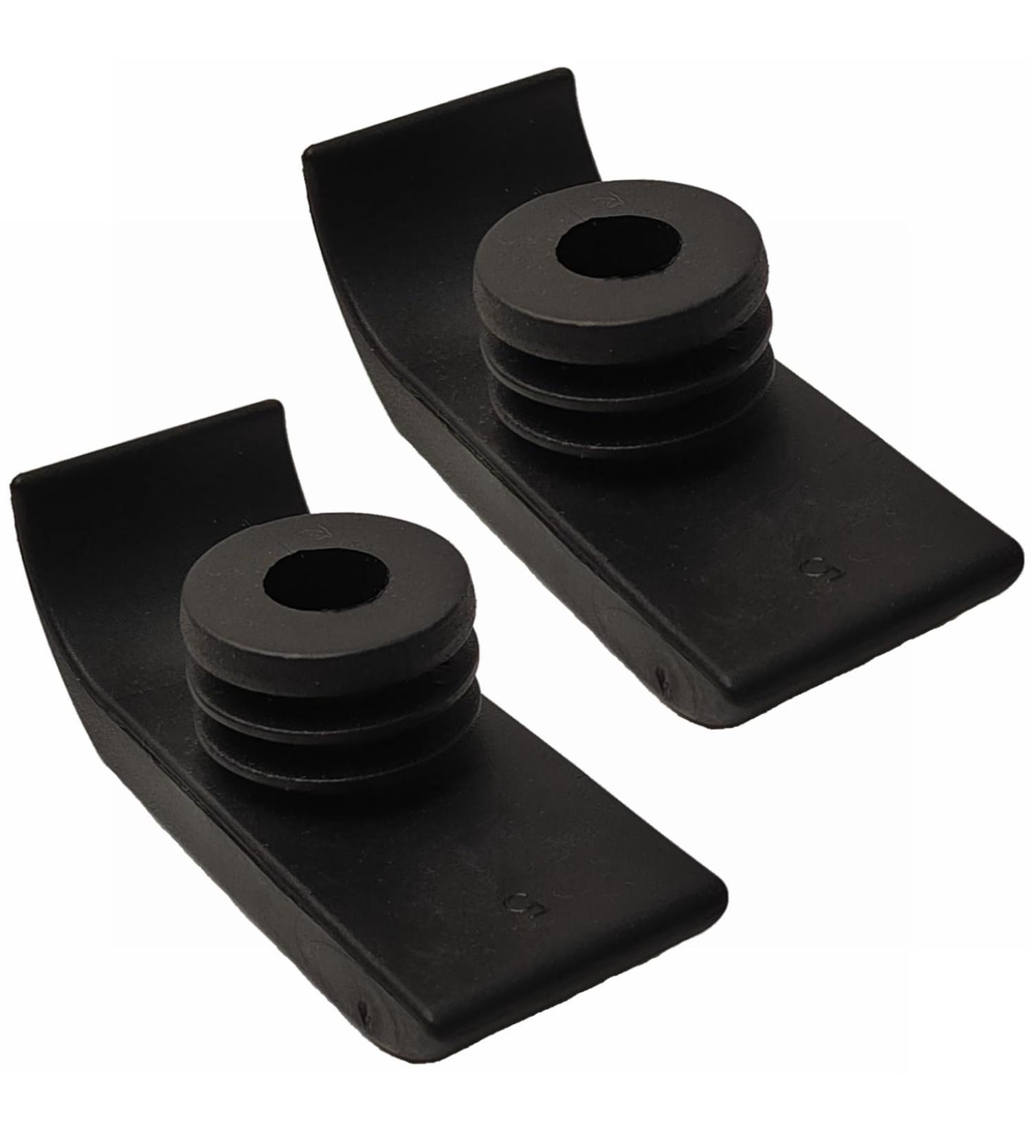 Walker Ski Glides 1 Pair Universal Fit Walker Feet Glides Durable and Smooth Walker replacement Feet Tips Walker Accessories Black - Buy Online on GoSupps.com