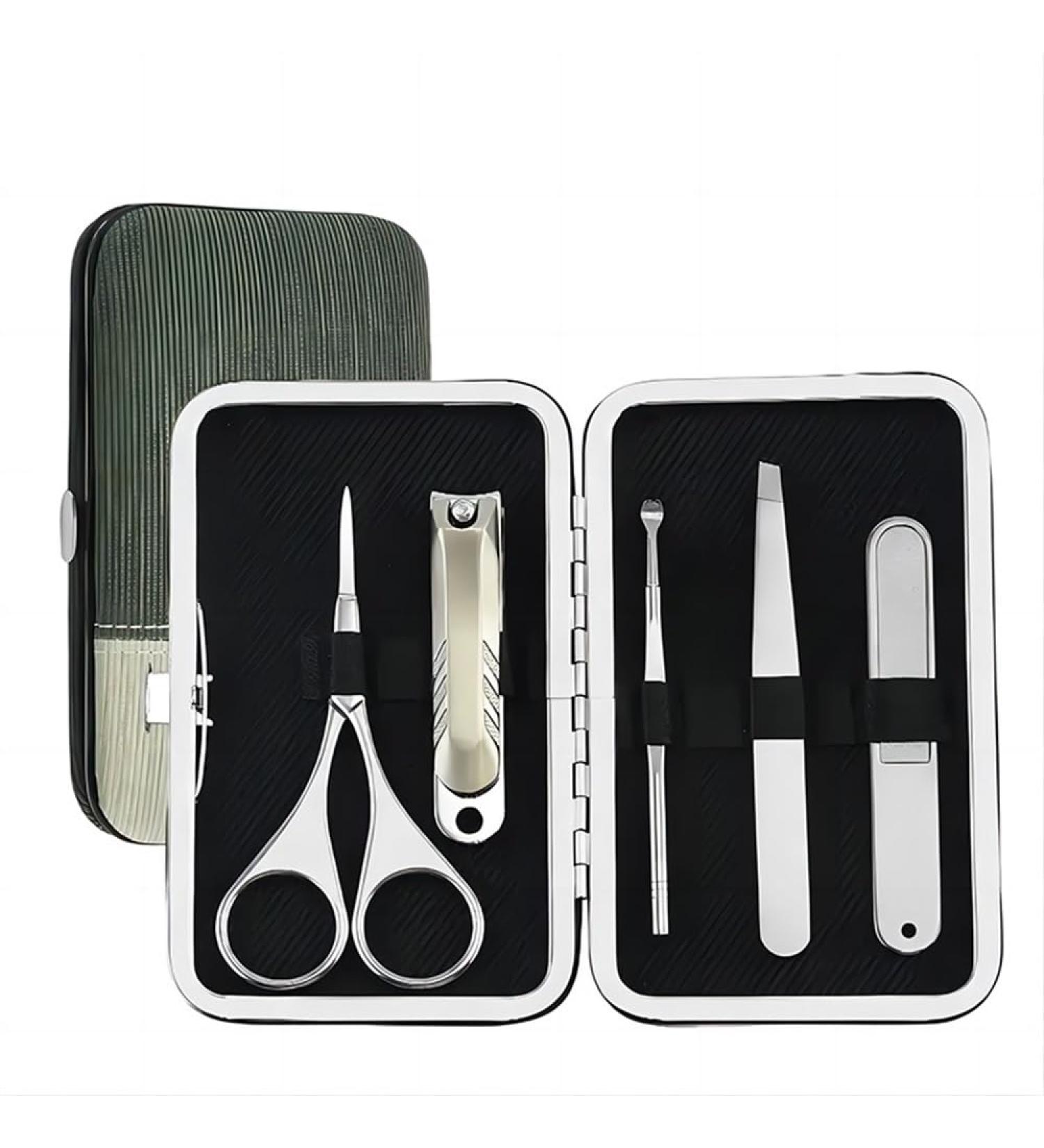Nail Clipper Nail Clipper Set 5 Pieces Stainless Steel Nail Art Set Full Home Nail Trimmers Toenail Clippers Ergonomic Nail Clippers Sharp Nail Scissors C2 - Buy Online on GoSupps.com