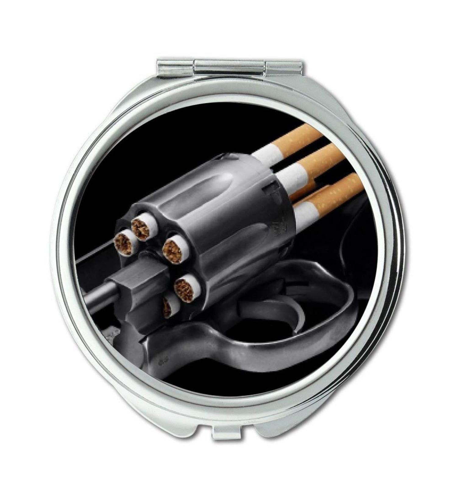 Mirror Travel Mirror gun games Round Mirror all gun pocket mirror portable mirror - Buy Online on GoSupps.com
