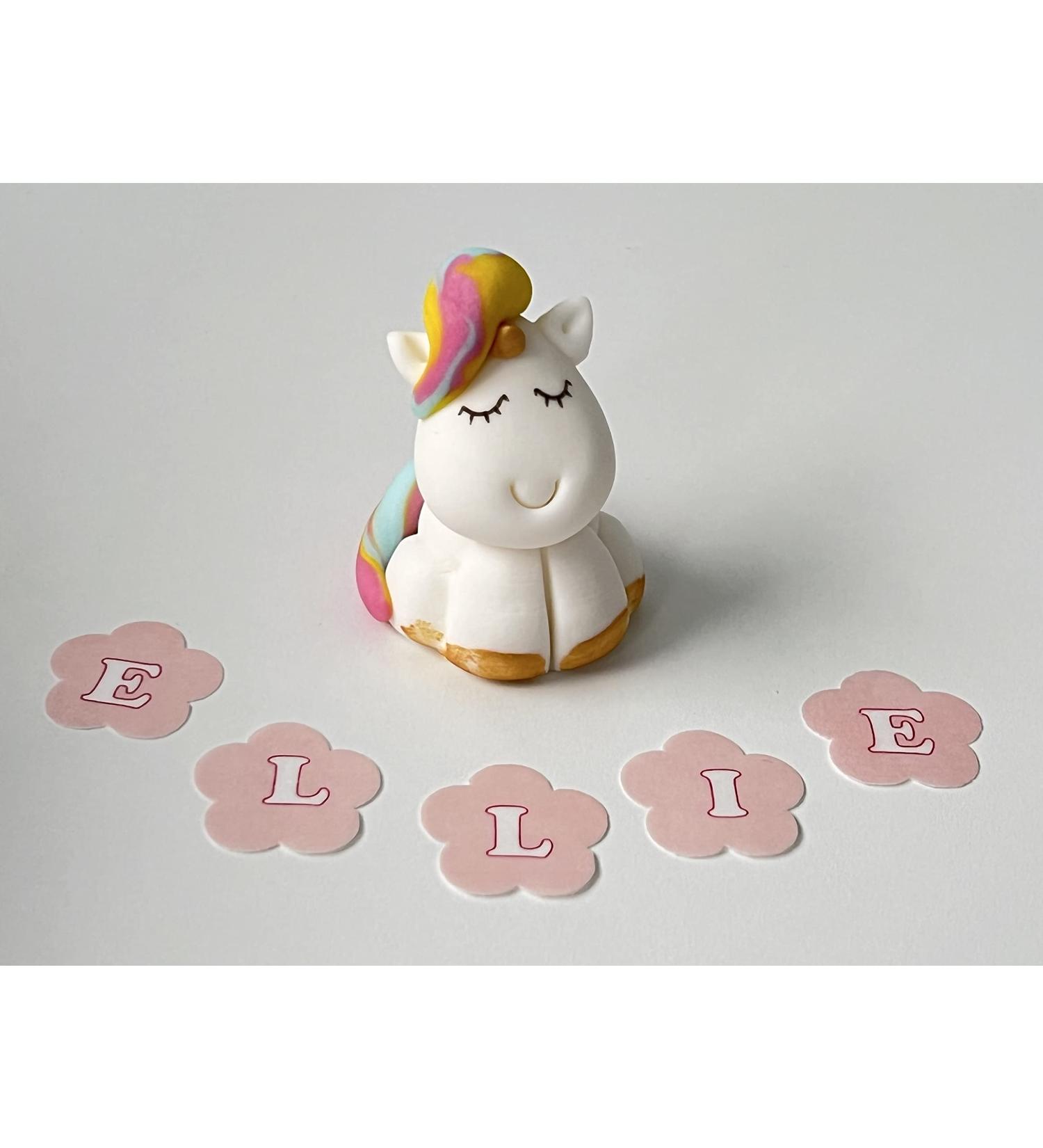 SugArt Unicorn Edible Cake Toppers | Handmade Animal Cake Decorations for Birthdays Easter Decorations or Baby Showers | Perfect on Fondant Butter Cream & Icing Sugar Cakes | Contains Food Colors - Buy Online on GoSupps.com