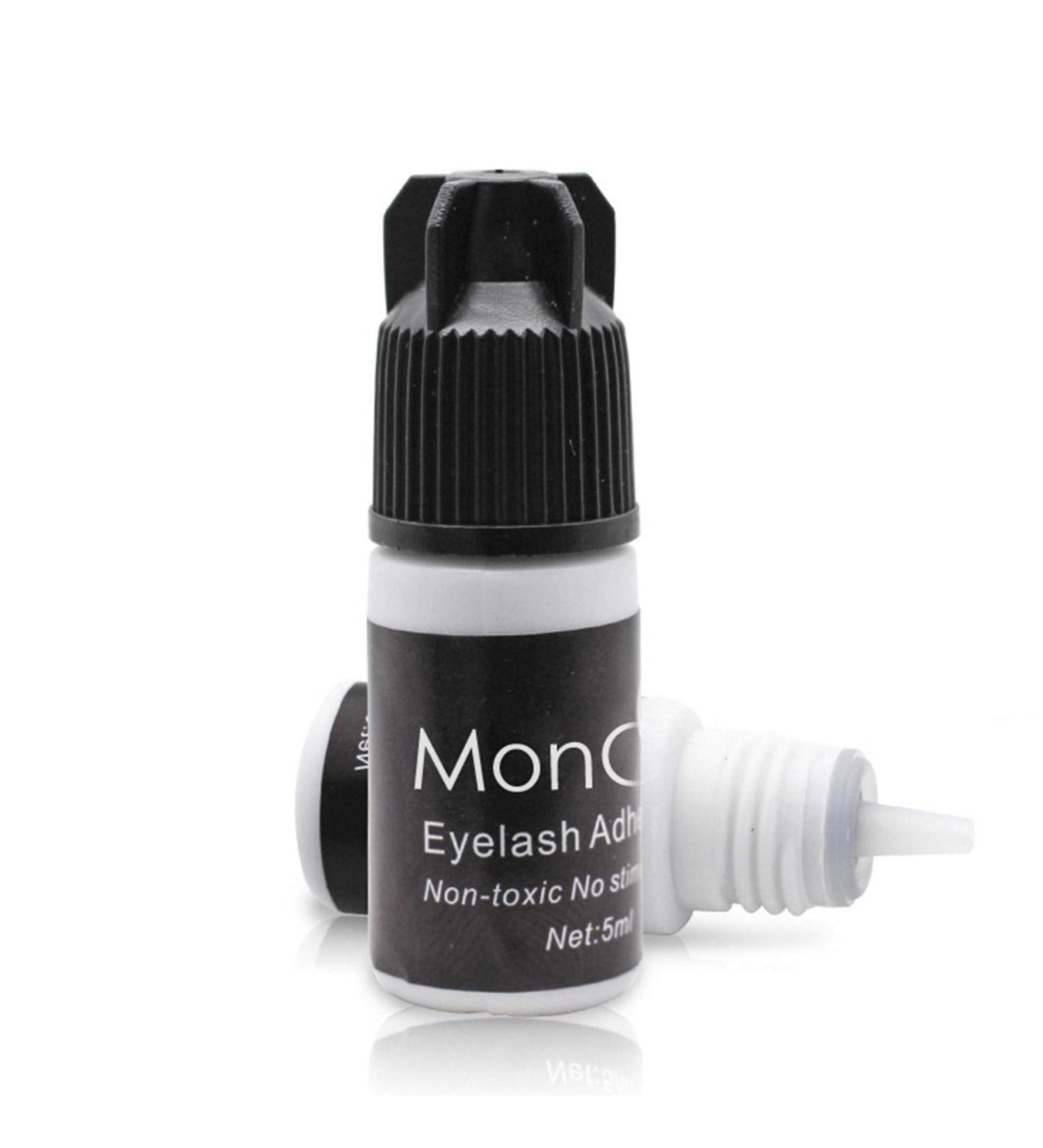 Cluster Eyelash Glue 5ml False Eyelash Glue Black Eyelash Glue Super Strong Hold Professional Eyelash Glue Latex Free Glue for Eyelashes Raxove - Buy Online on GoSupps.com