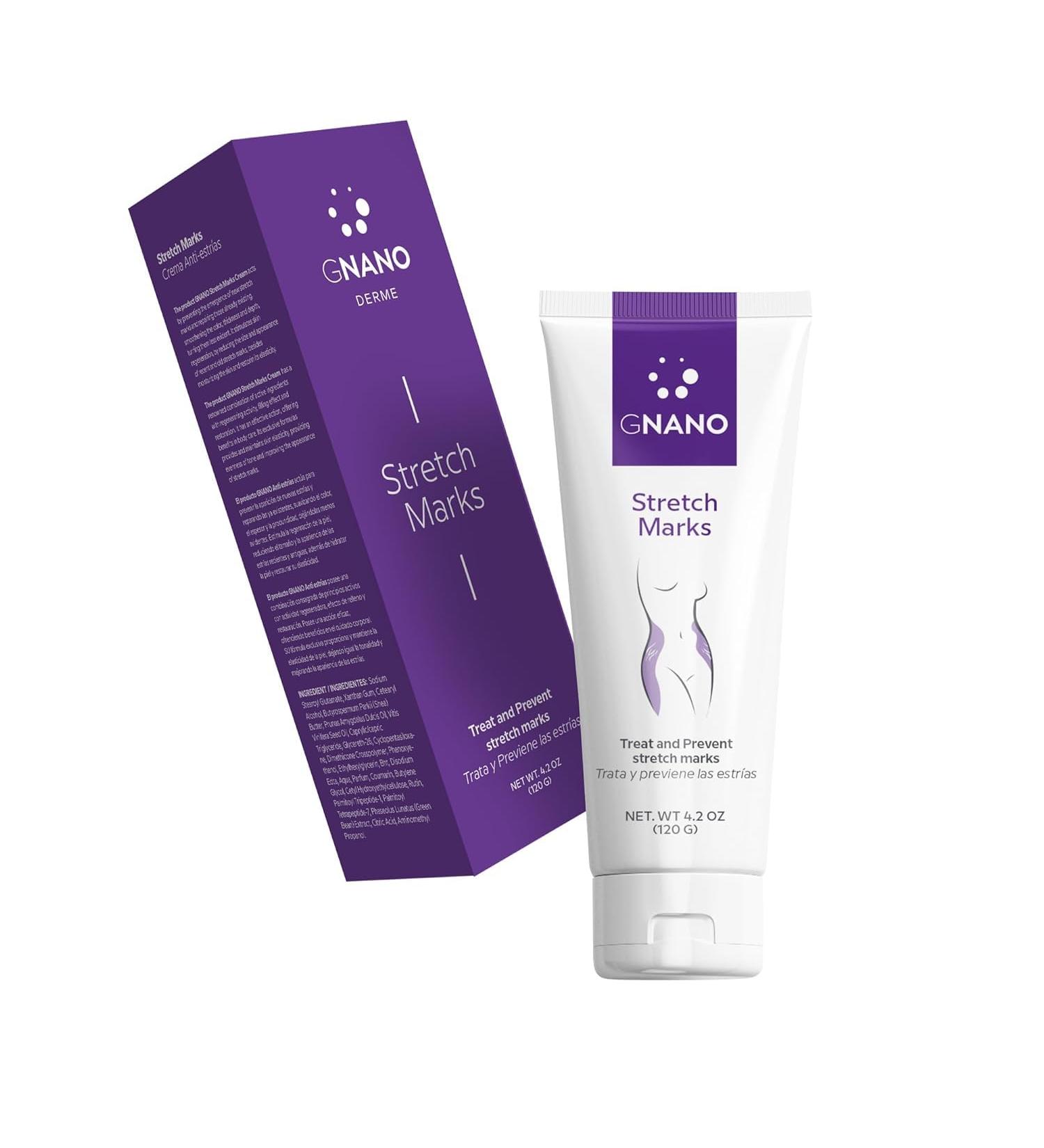 Advanced Stretch Mark Therapy Cream - Natural Ingredients for Firmer Skin Prevention & Healing - 4.2oz for Men & Women - Buy Online on GoSupps.com