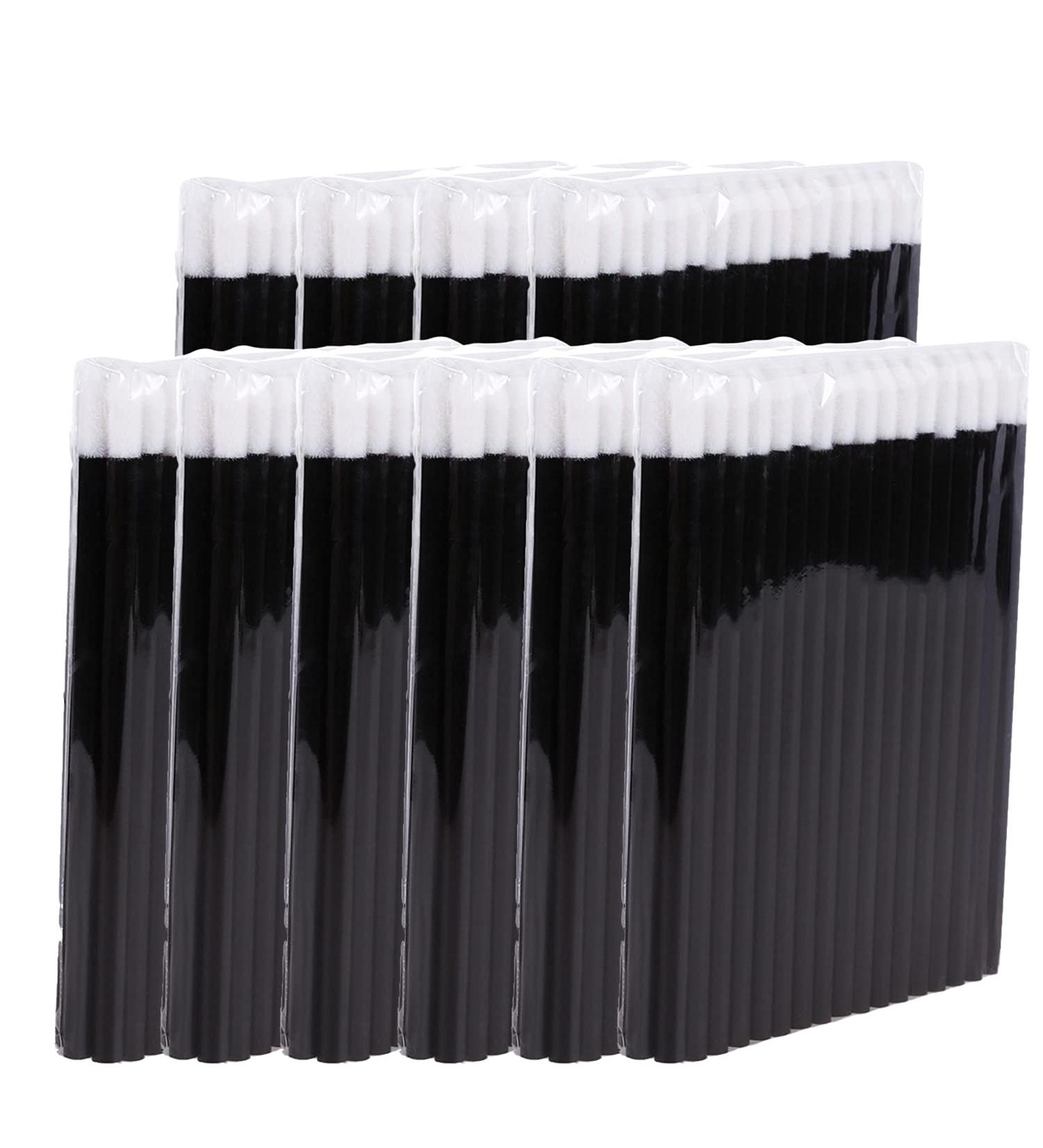 Lint-Free Black Microfibre Cleaning Sticks for Eyelash Extensions - 500 Pieces - Buy Online on GoSupps.com