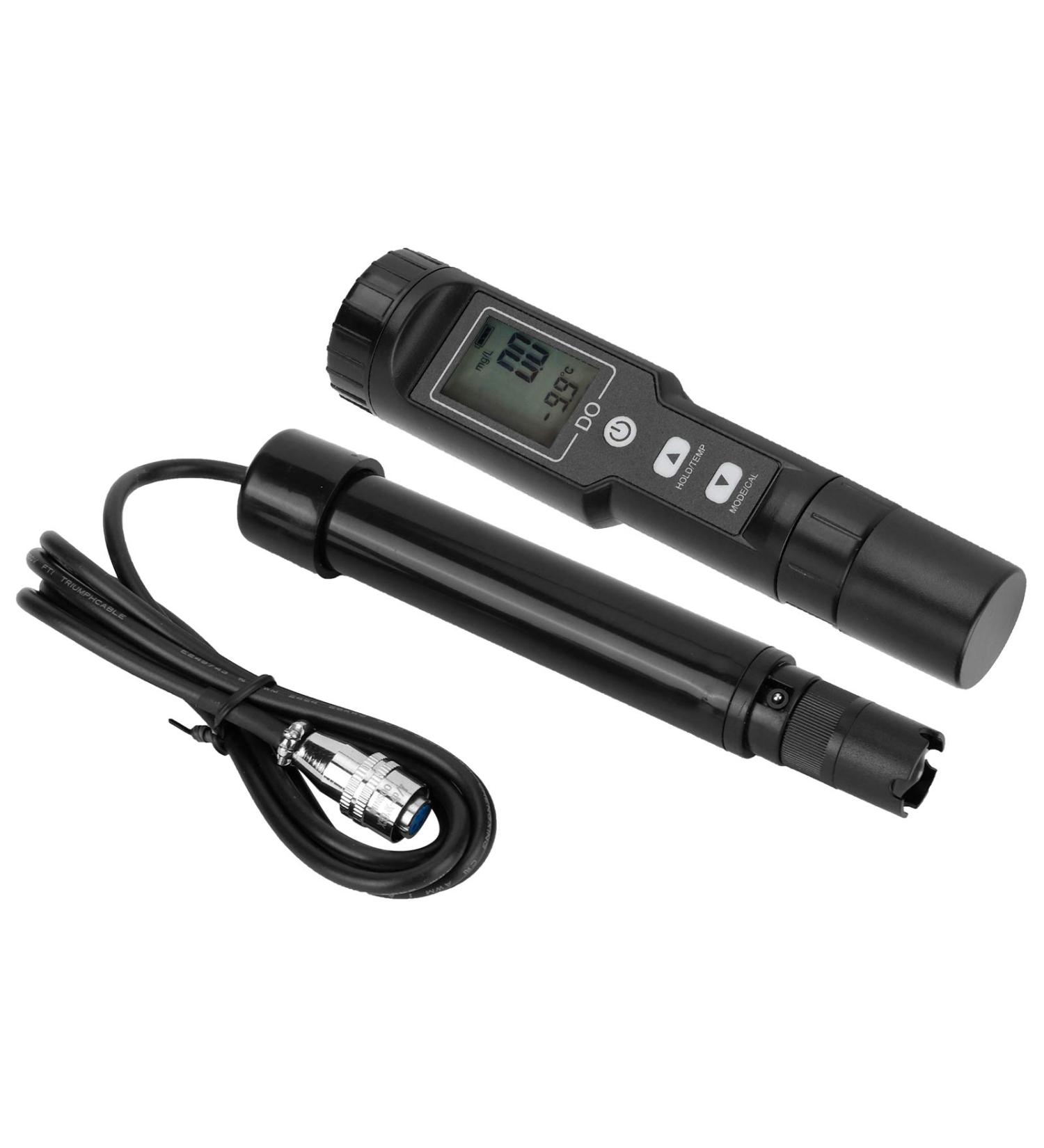 Qcwwy Test Strips & Oxygen Measuring Device - Digital Water Quality Tester with Temperature Detection & Dissolved Oxygen Detector - Buy Online on GoSupps.com