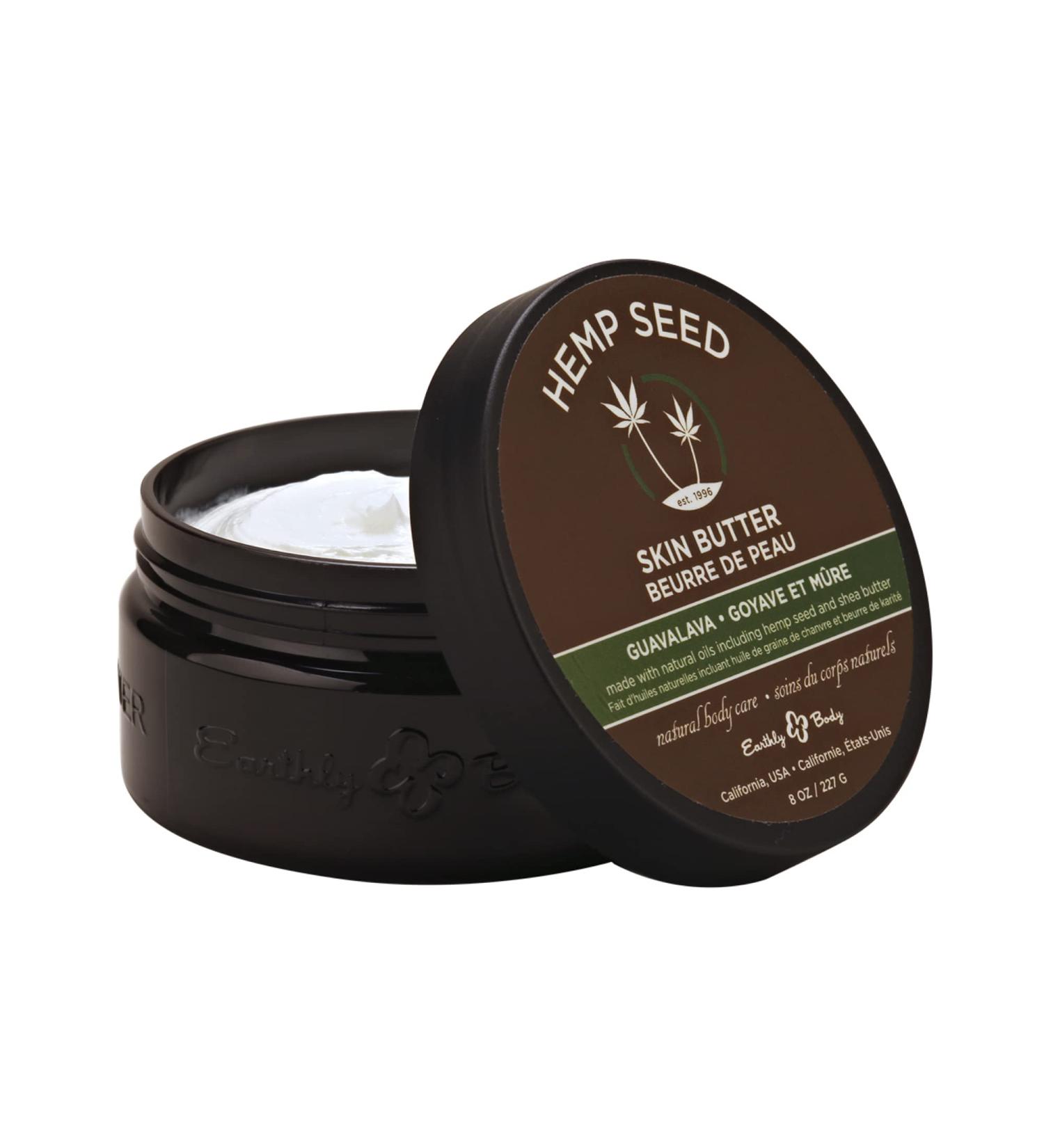 Earthly Body Guavalava Skin Butter - Moisturizing Body Butter with Tropical Fragrance - Buy Online on GoSupps.com