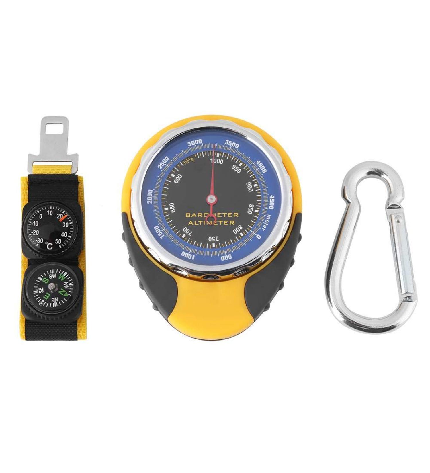 Yumili 4-in-1 Multifunctional Barometer | Portable Altimeter & Practical Travel Companion for Mountaineering - Buy Online on GoSupps.com