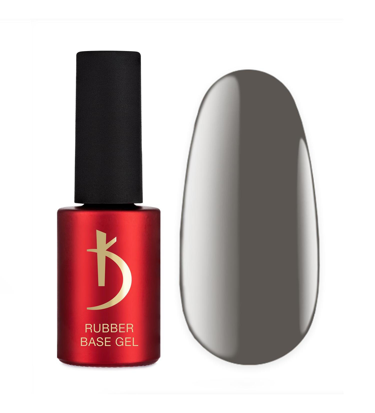 K Professional Rubber Base Gel - 7ml Grey Base Coat for Gel Nails | Ultimate UV Nail Polish - Buy Online on GoSupps.com