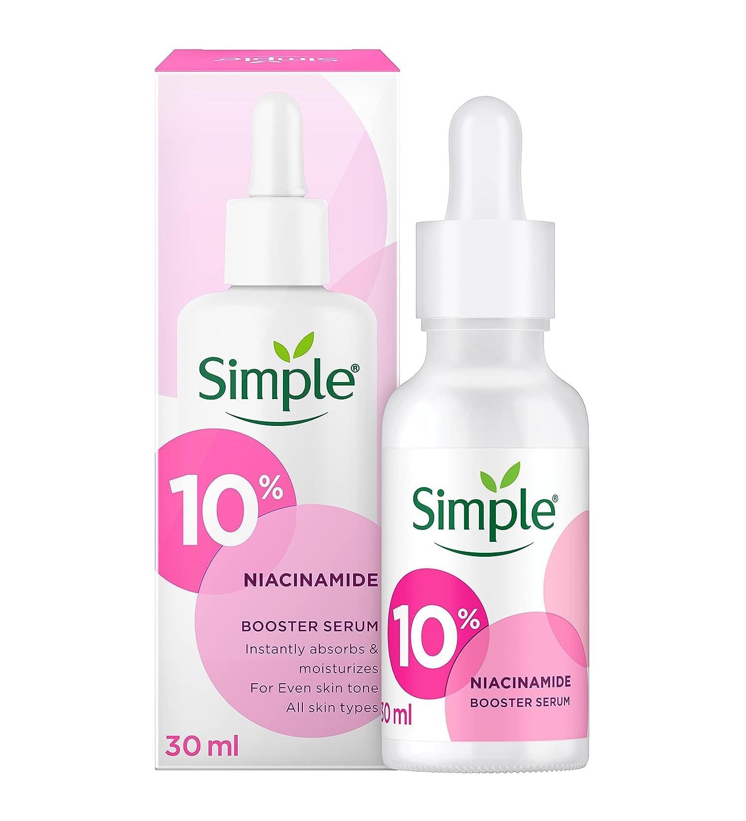 Serum 10% Niacinamide for Even Skin Tone & Hydration - Lightweight Paraben-Free No Perfume 30ml - Buy Online on GoSupps.com