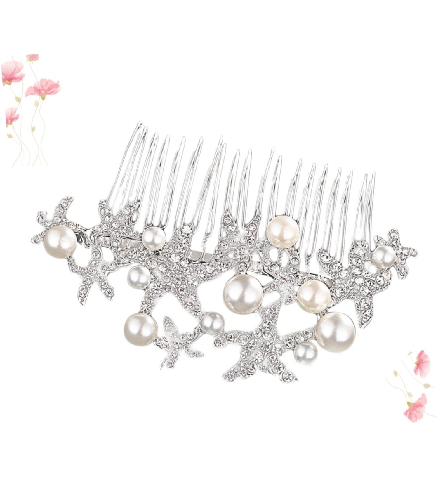 MERRYHAPY Hair Comb for Bride Hair Teasing Comb Halloween Hair Comb Hair Combs for Women Wedding Headpiece for Bride Rhinestone Hair Comb Wedding Hair Comb Headwear for Women Rhinestone Comb - Buy Online on GoSupps.com