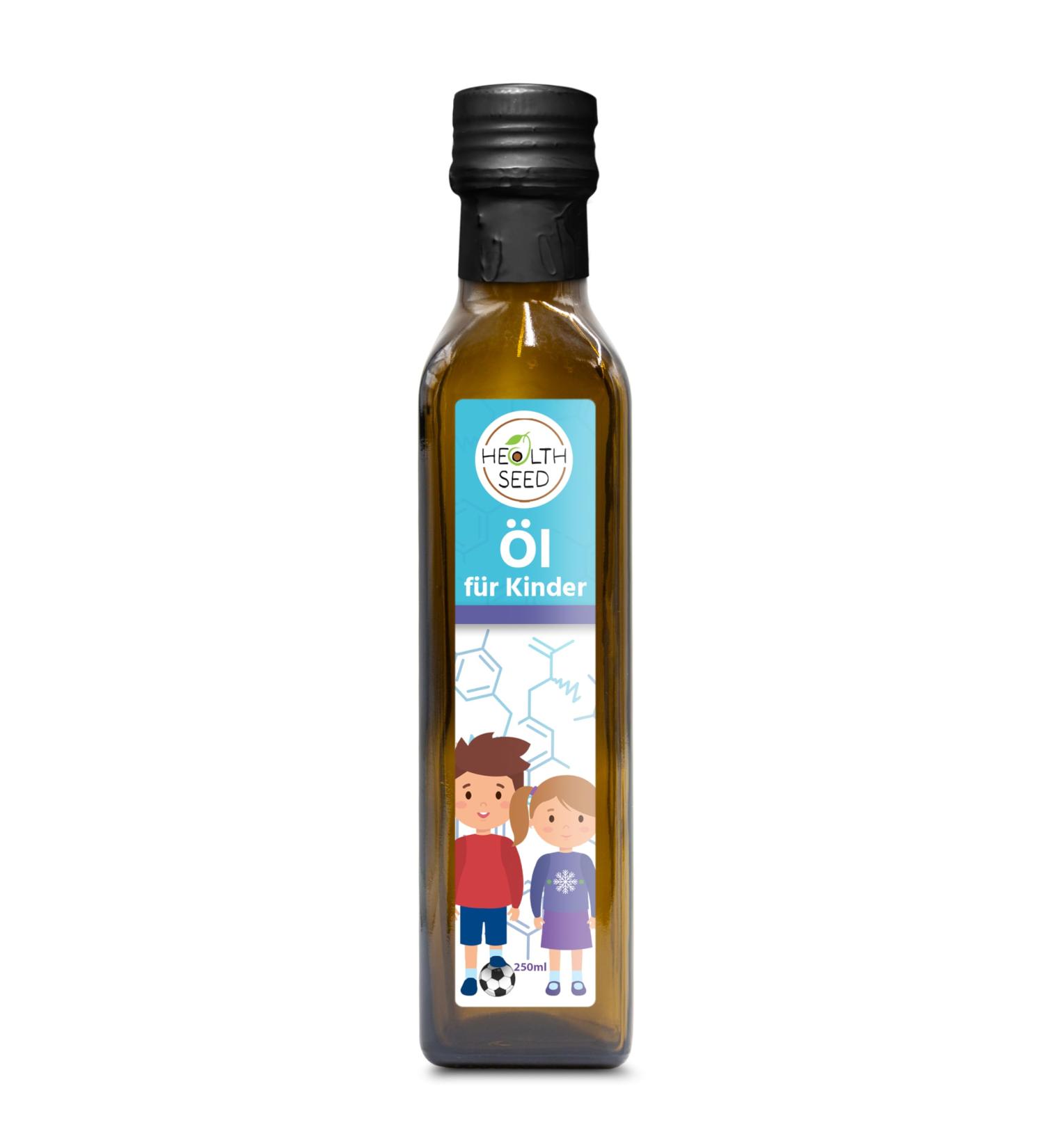 Health Seed Health Seed flaxseed oil for kids black seed oil pumpkin seed oil evening primrose oil 100% pure unfiltered cold pressed glass bottle 250ml