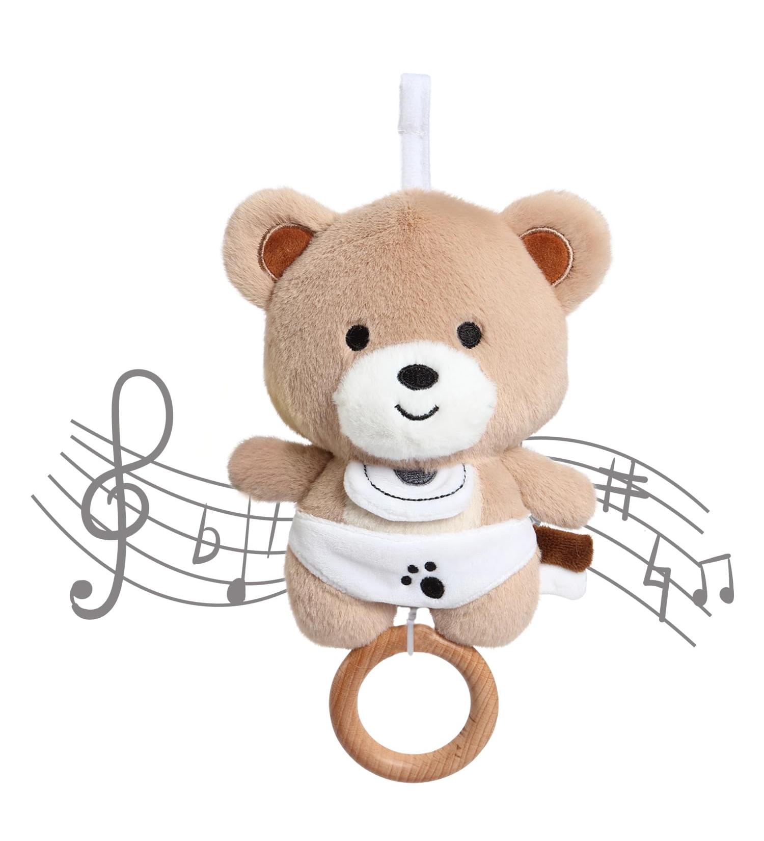 Buy Cottonbebe Habiten Baby Sleeping Aid - Soft Teddy Bear Plush Toy with Lullaby | Perfect Gift for Newborn Girls (0+ Months) - Buy Online on GoSupps.com