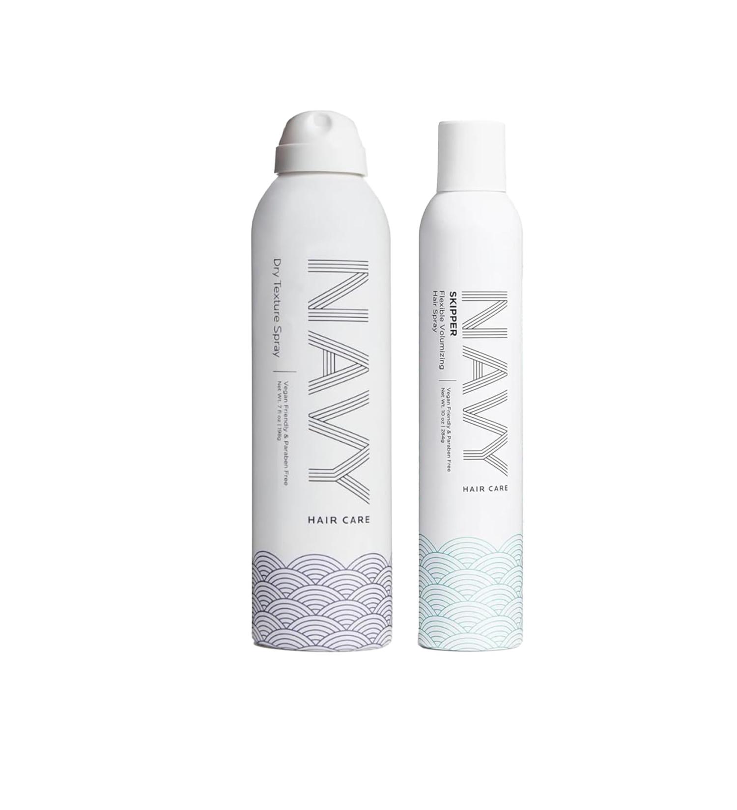 NAVY Dry Texture Spray +Flexible Volumizing and Thickening Hair Spray Hair Thickener Texturizing Spray for Voluminous Locks - 7 oz + 10 fl oz - Buy Online on GoSupps.com