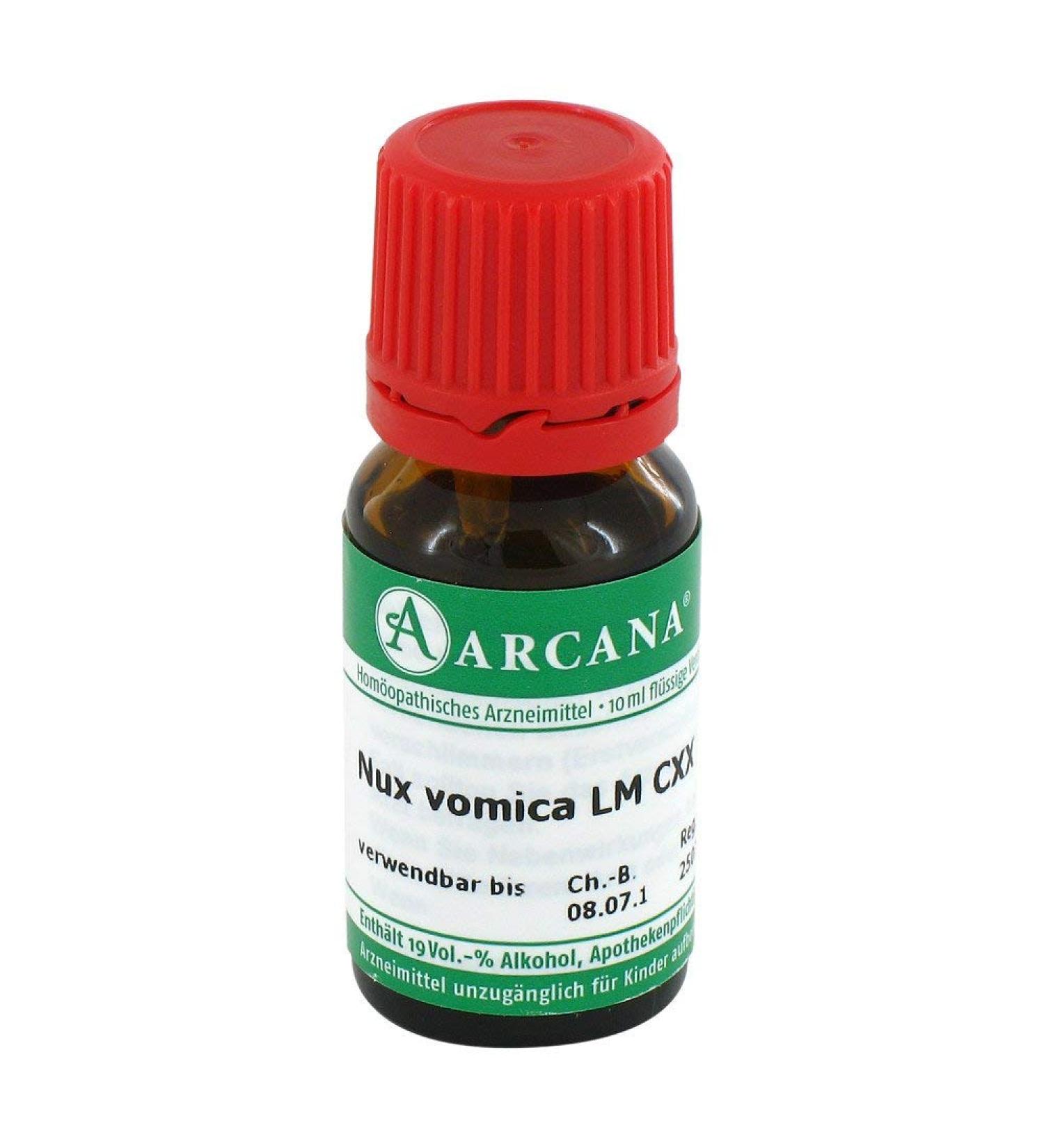 Nux vomica LM 120 Dilution