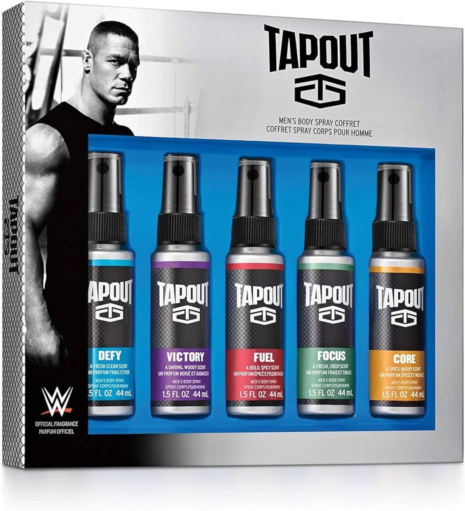 Tapout Men s Body Spray Five Pack Gift Set - Buy Online on GoSupps.com