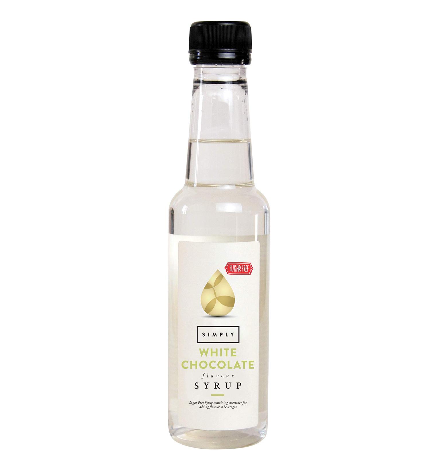 Simply Sugar Free White Chocolate Syrup 250ml