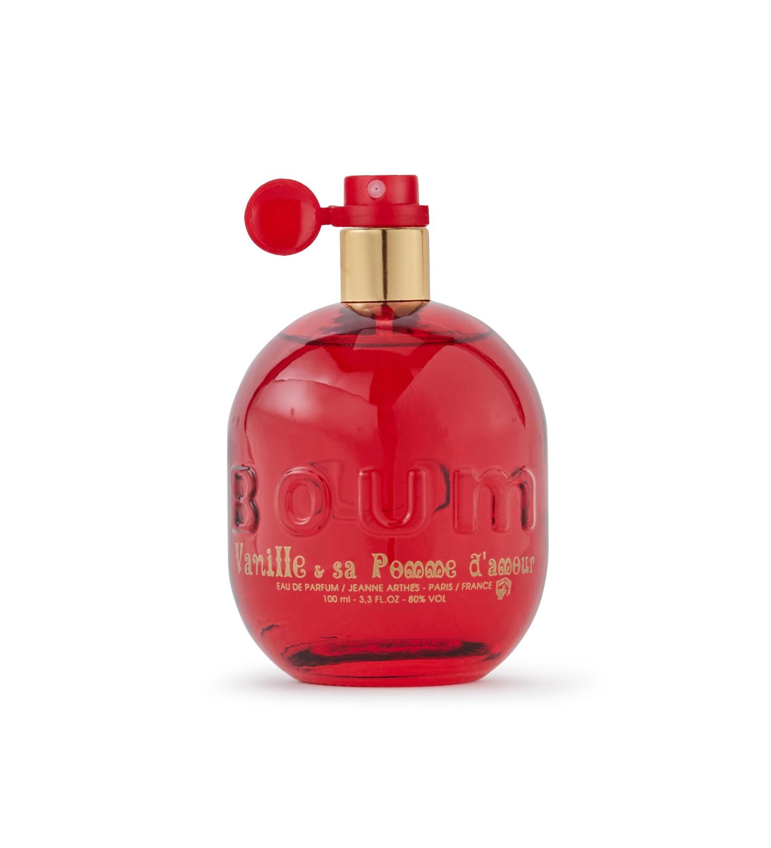 JEANNE ARTHES - Boum Vanille et sa pomme d'Amour Eau de Parfum - Spray perfume for women - Floral Fruity Scent - Notes of Orange Candy Apple - Made in France- Long Lasting - 3.38 Fl.oz - Buy Online on GoSupps.com