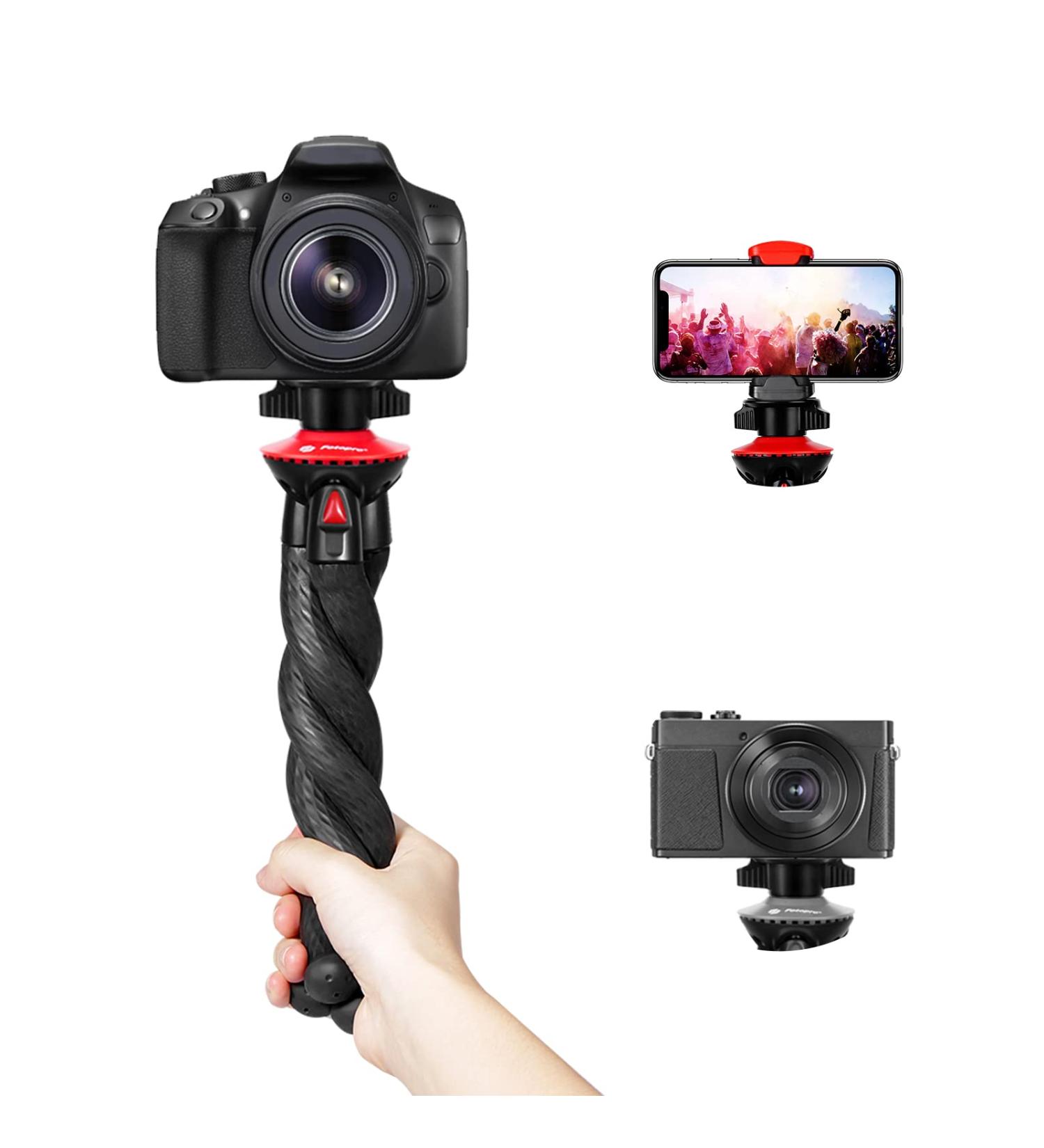 Fotopro UFO Flexible Camera Tripod with Phone Mount for Vlogging - Buy Online on GoSupps.com