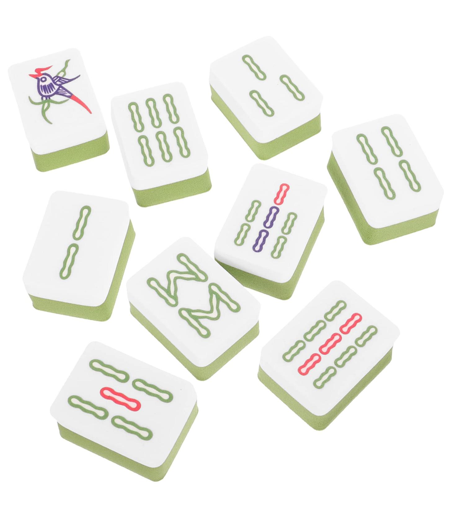 Buy FRCOLOR 9pcs Mahjong Puff - Triangular Makeup Sponges Hydrophilic Non-latex Perfect for Flawless Application International Shipping Available - Buy Online on GoSupps.com