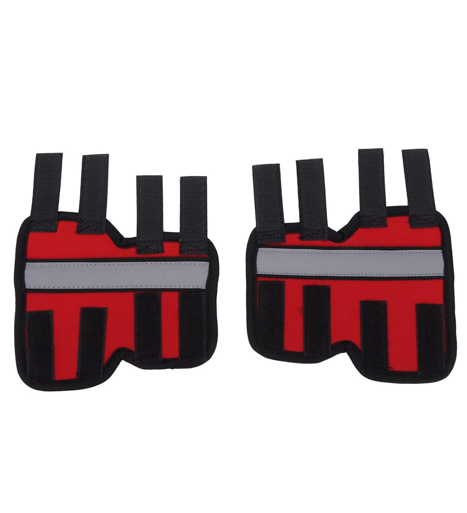 EVTSCAN 1 Pair Supportive Dog Leg Braces Reflective Designed Dog Front Leg Protector for Injury/Sprains/Instability/Anthritis(M-red) M Red - Buy Online on GoSupps.com