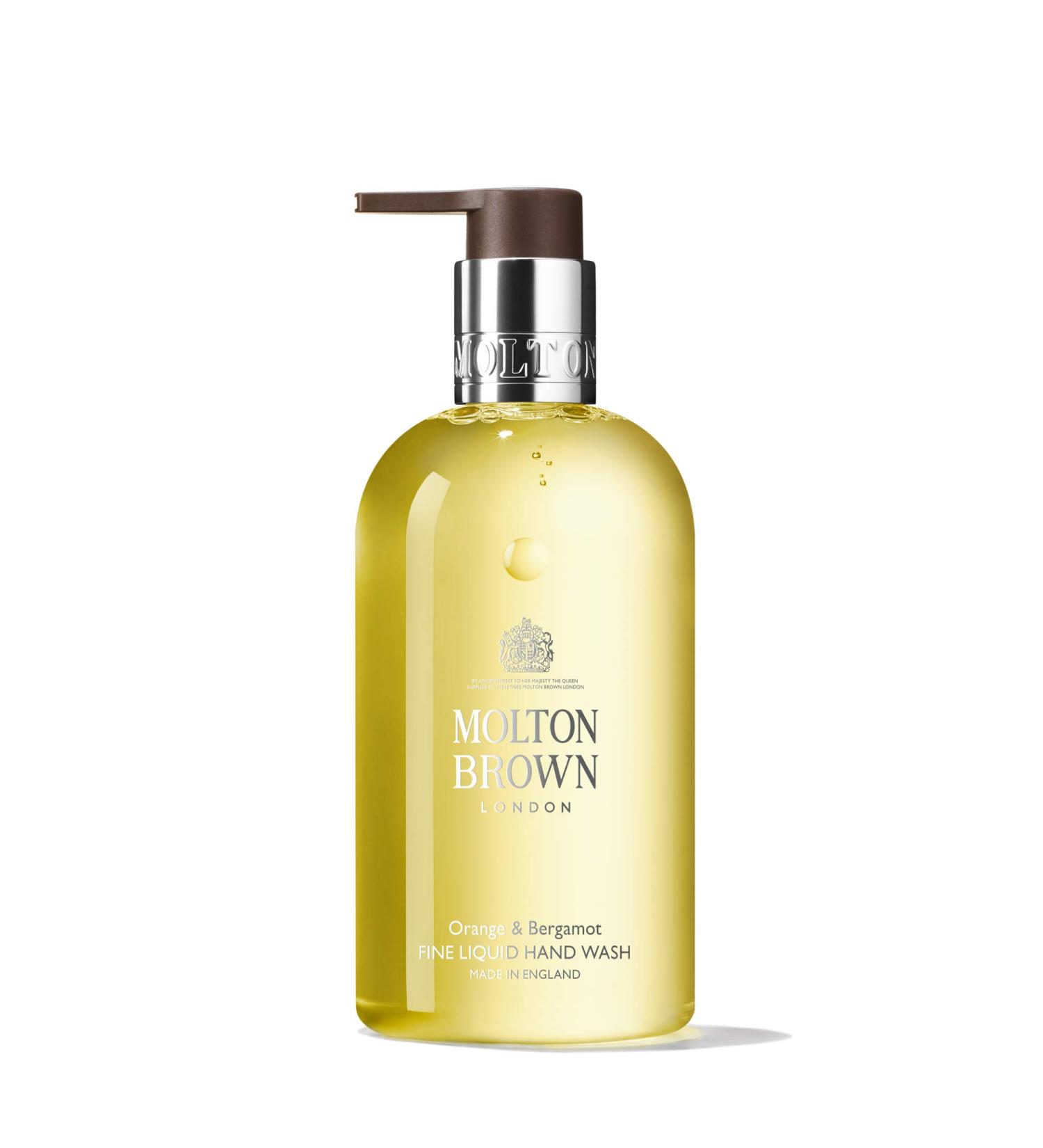 Molton Brown Orange & Bergamot Liquid Hand Wash 10 Fl Oz - Pack of 1 - Buy Online on GoSupps.com