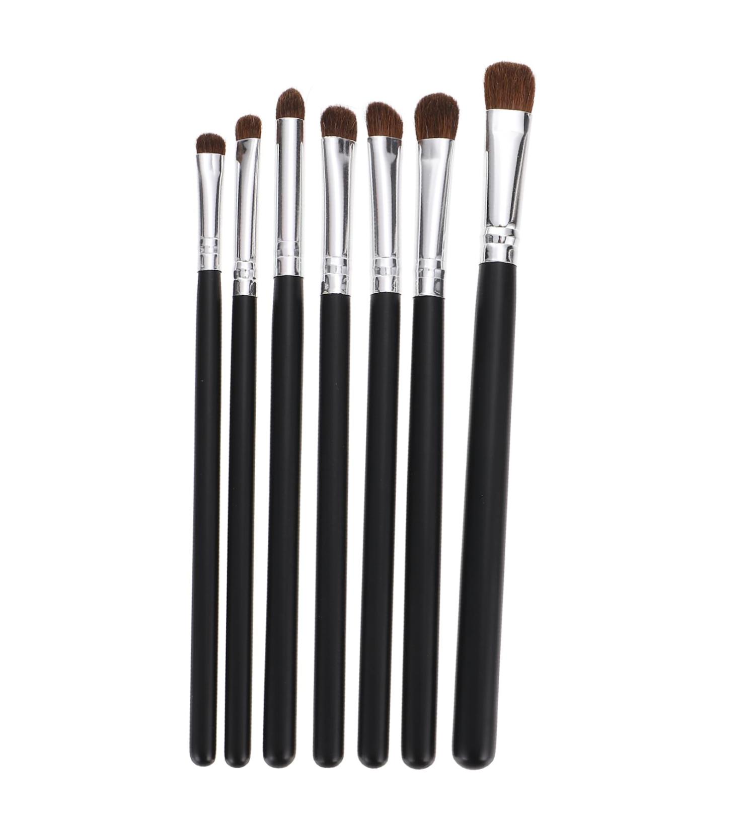 Baluue 21 Pcs Eye Makeup Brushes Daily Use Makeup Brush Clear Milk Carton Bridal Headband Hen Black Wood - Buy Online on GoSupps.com