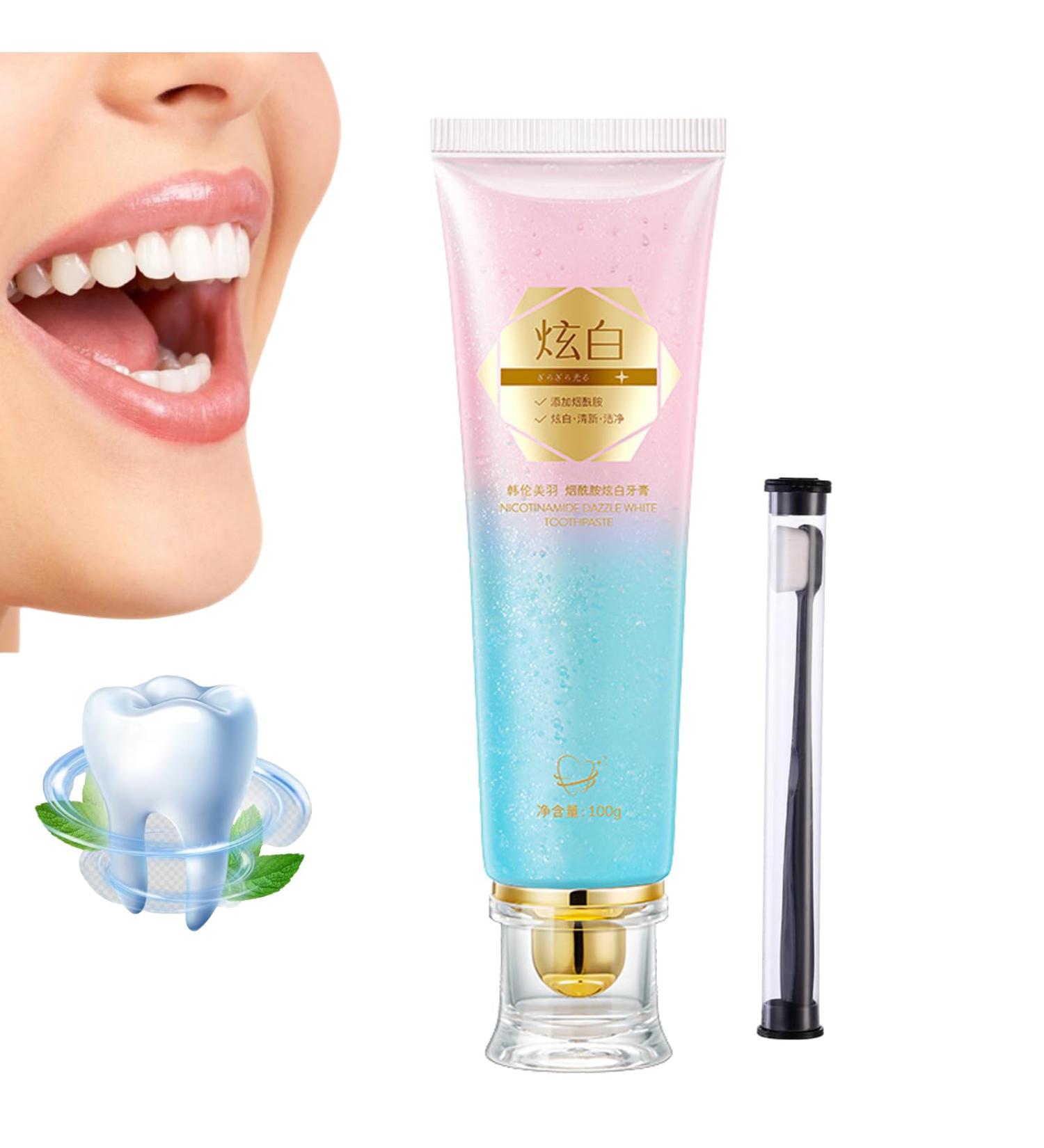 Body Accel Whitening Toothpaste - Fresh Breath & Complete Care - International Shipping Available - Buy Online on GoSupps.com