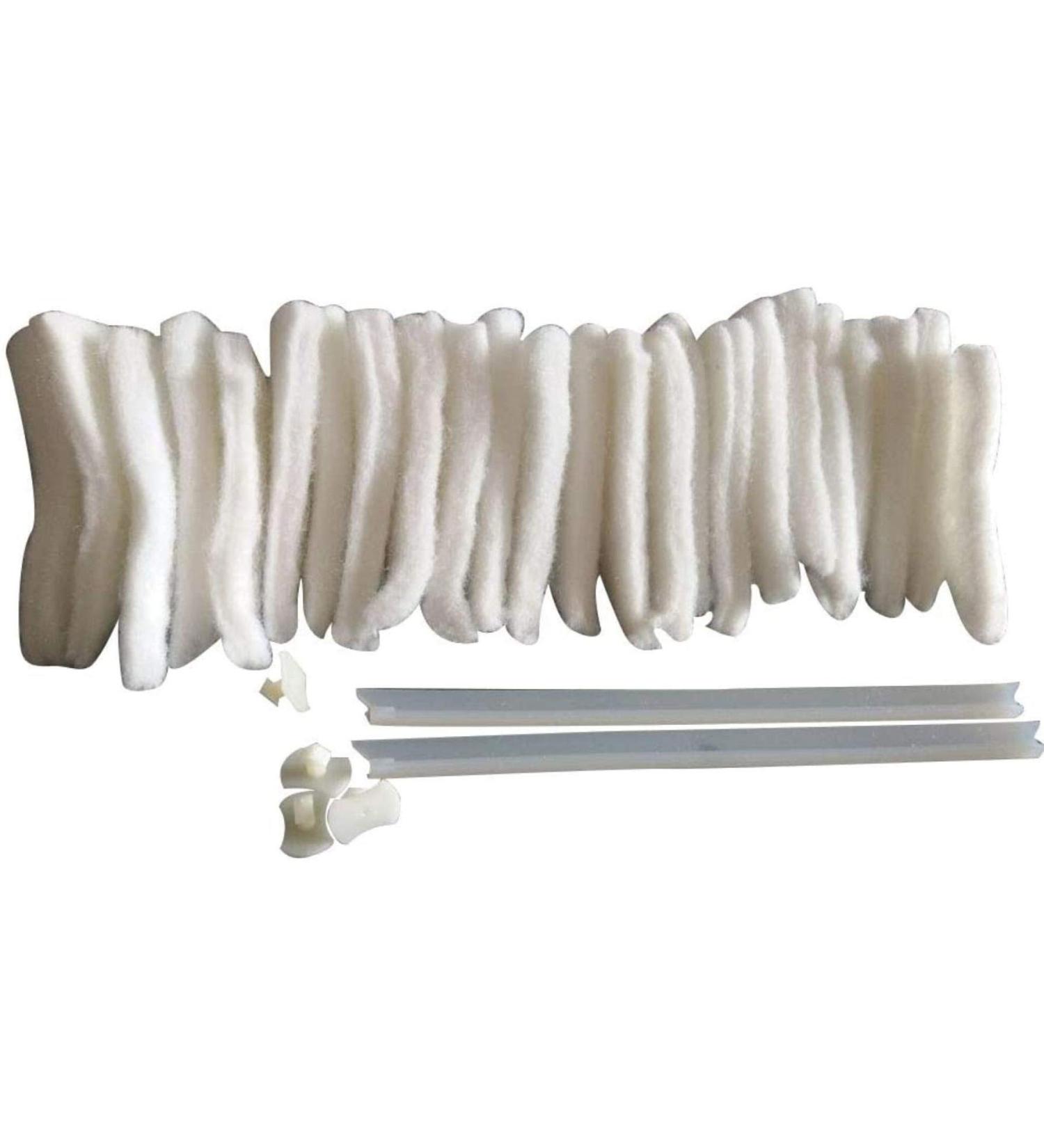 10 Set Replacement Sponge Cleaner for Washing Window Glass Magnetic Window Cleaning Brush Replacement Sponge - Buy Online on GoSupps.com