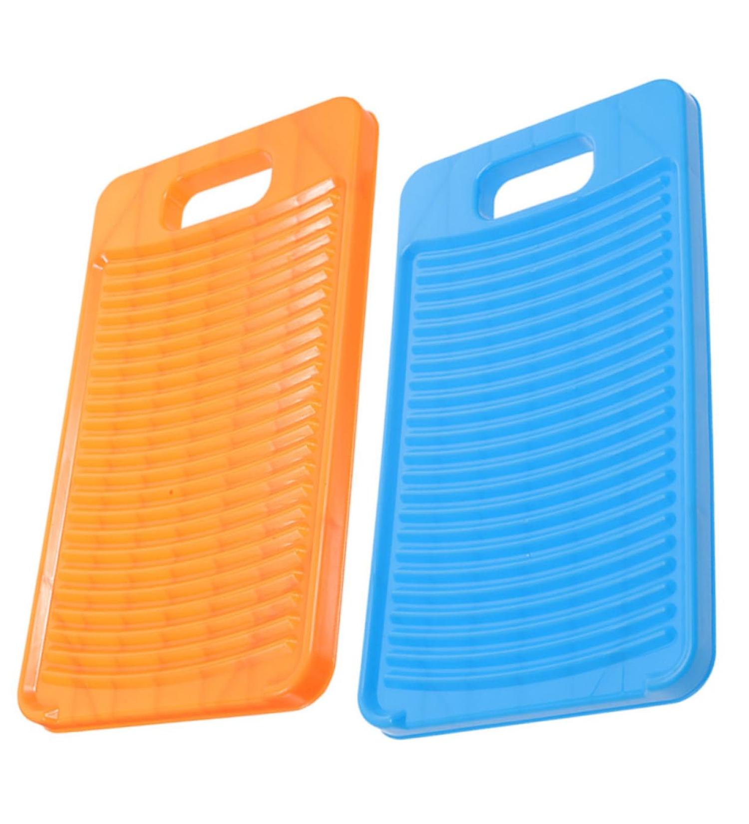 Beaupretty 2pcs Plastic Washboard - Manual Laundry Supplies for Hand Washing Clothes - Travel-Friendly Scrubbing Board - Buy Online on GoSupps.com