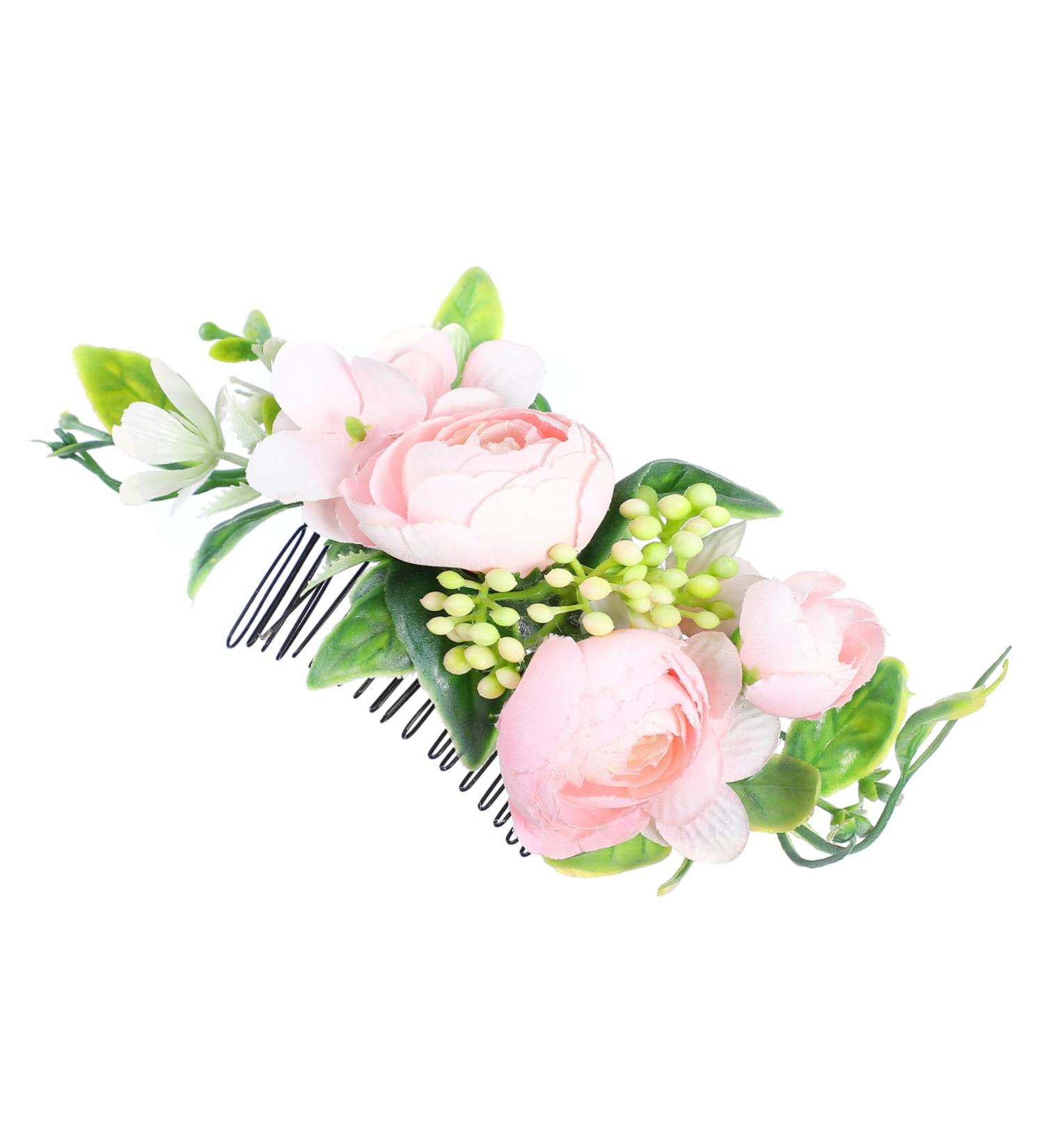 Beatifufu 1pc Hair Comb Wedding Headdress Bride Hair Accessories Bride Headdress Hair Accessories for Photo Shoot Bridal Headdress Bride Hair Decor Wedding Hair Accessories - Buy Online on GoSupps.com