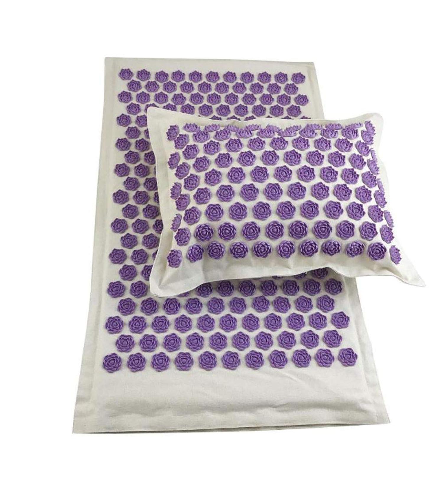 Buy Acupressmatte & Lotus Spike Massage Pads - Enhance Sleep & Relieve Stress - International Shipping - Buy Online on GoSupps.com