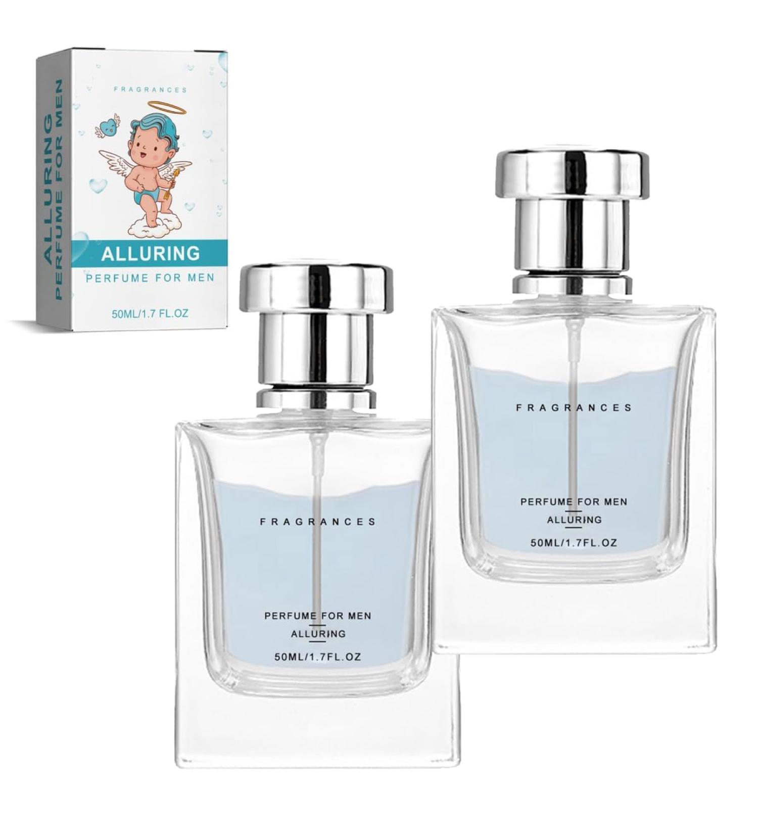 2024 New Cologne for Men Pheromone Cologne for Men Cologne Fragrances for Men with Pheromones Men's Pheromone Cologne to Attract Woman (50ML) (Men(50 ML)-2 Pack) - Buy Online on GoSupps.com