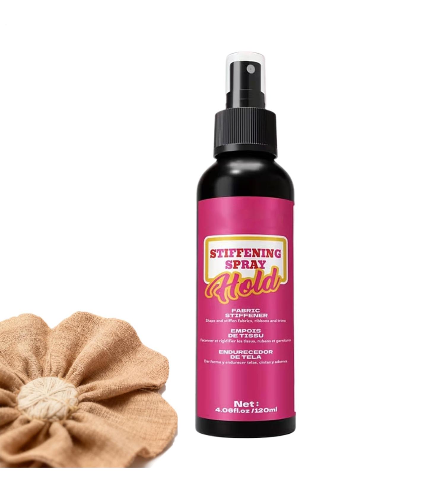 Fabric Fixative | 120ml Quick-Drying Long-Lasting Multifunctional Fixative and Hardener Mist for Clothes and Hats | for Crochet Hat Projects Bags - Buy Online on GoSupps.com