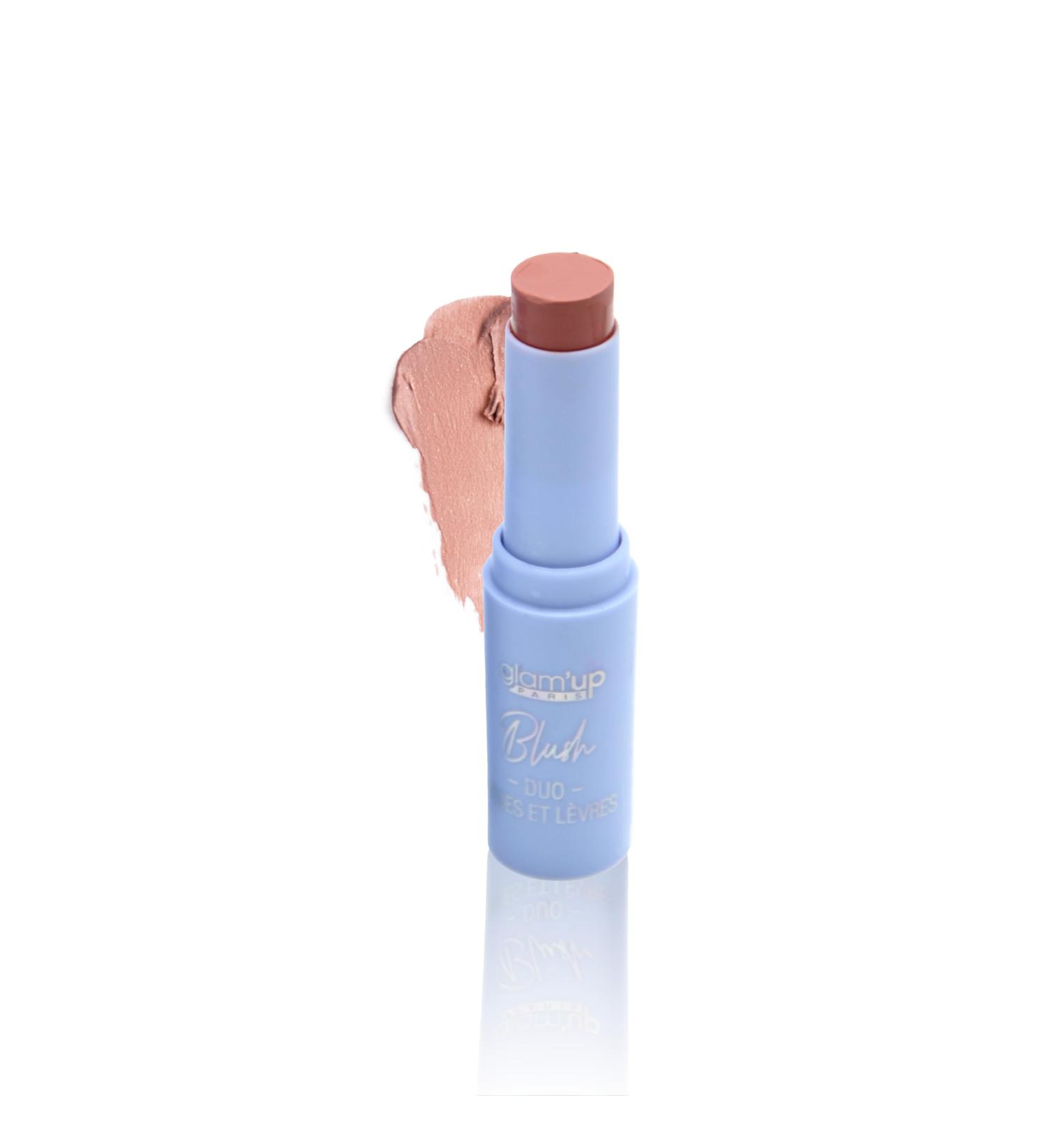  GLAM UP PARIS Glam'Up Paris - Blush and Lip Stick - Light Texture - Easy to Apply and Carry - Blush Stick - Long-Lasting - 2 in 1 - All Skin Types - No. 2 Terracotta - Buy Online on GoSupps.com