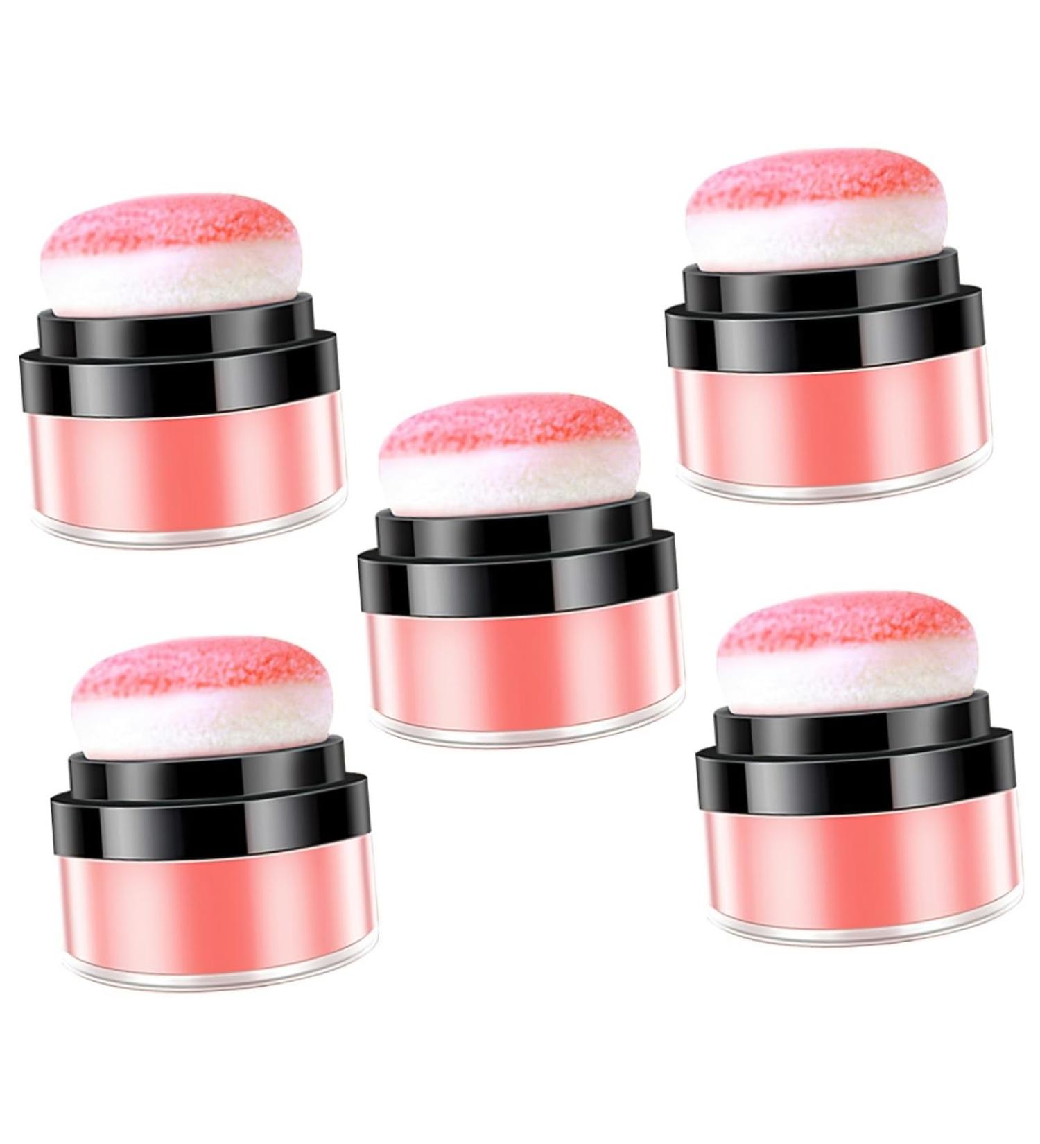 Didiseaon 5pcs Oil Control Cushion Blush Korean Blush Pink Blush Face Blushes Shimmer Blush Blusa Plastic Rosy - Buy Online on GoSupps.com